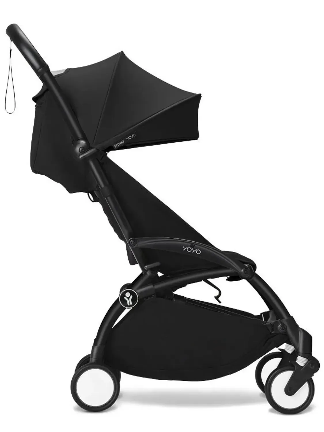Коляска 2 в 1 Stokke YOYO3 shell, черный, рама черная. Изображение 12