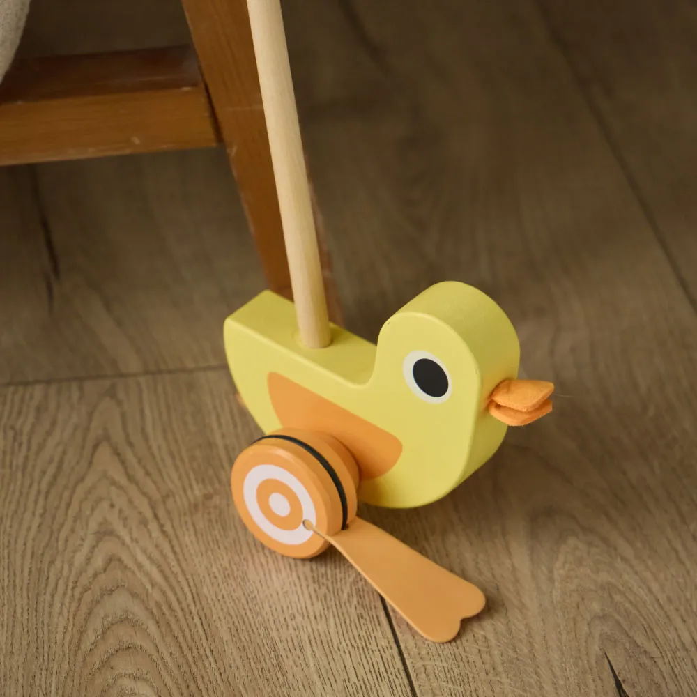 Игрушка-каталка edda Утёнок PAH-01001
