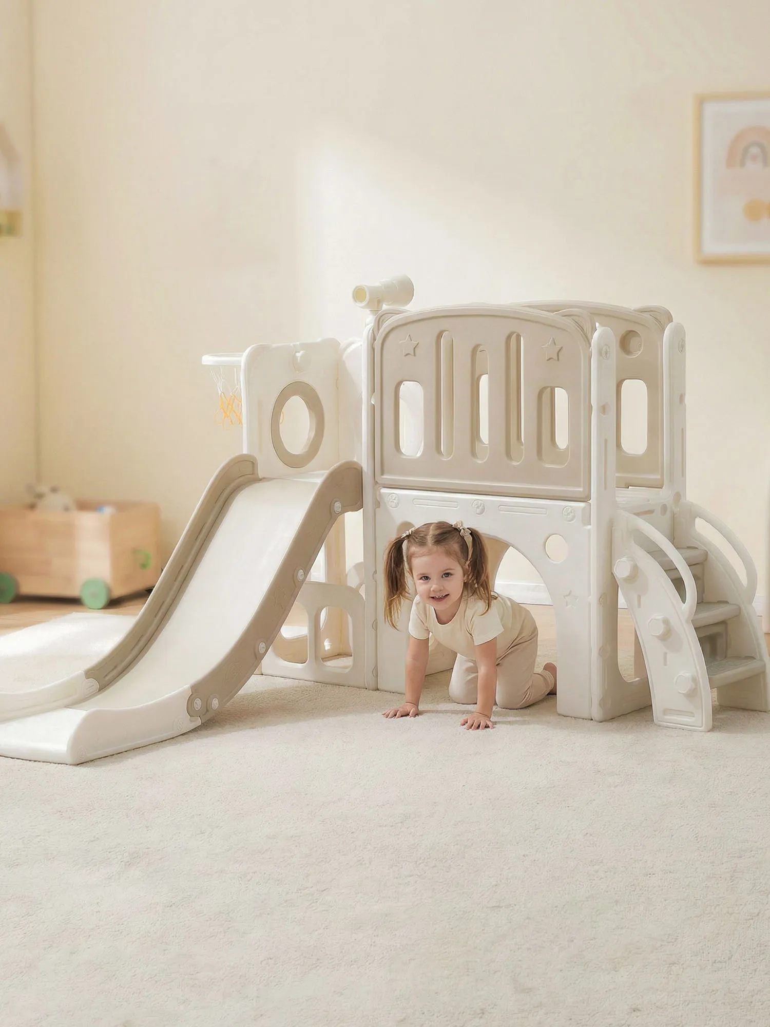 Комплекс игровой с горкой UNIX Kids Star