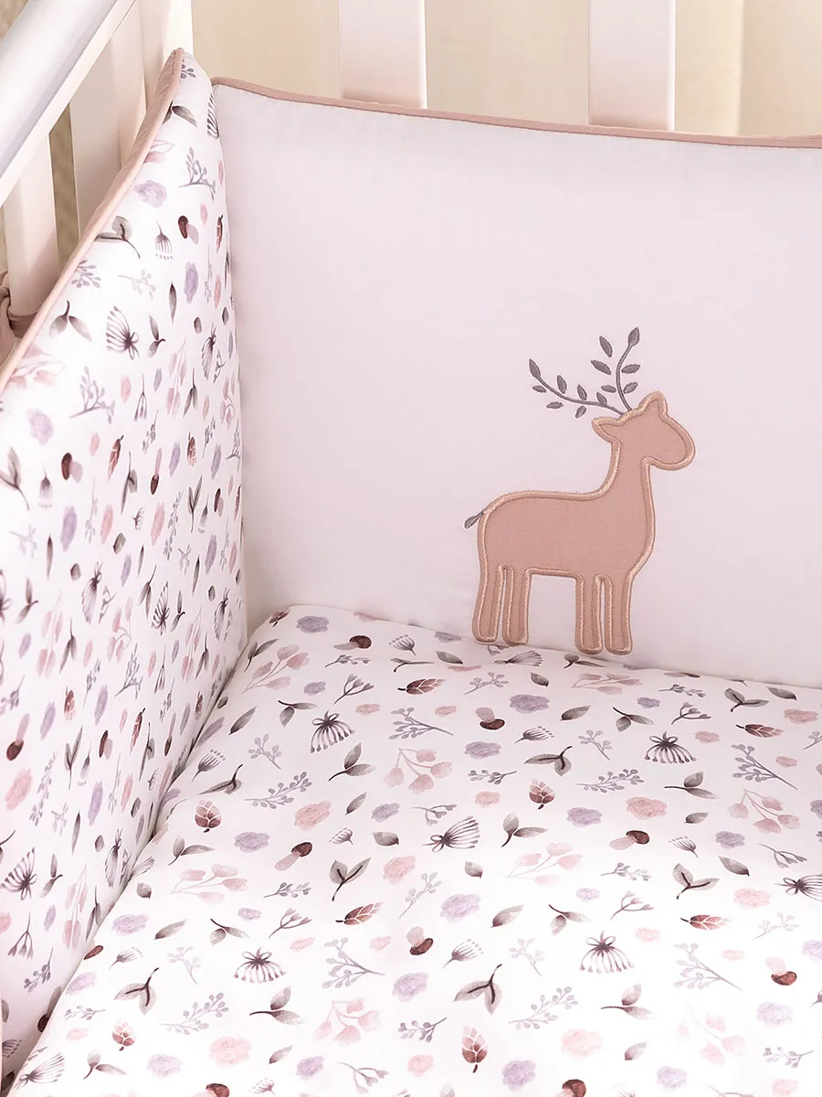Постельное белье PERINA Little Forest 120х60 см 6 предметов Карамель ЛФ6-01.2. Изображение 2