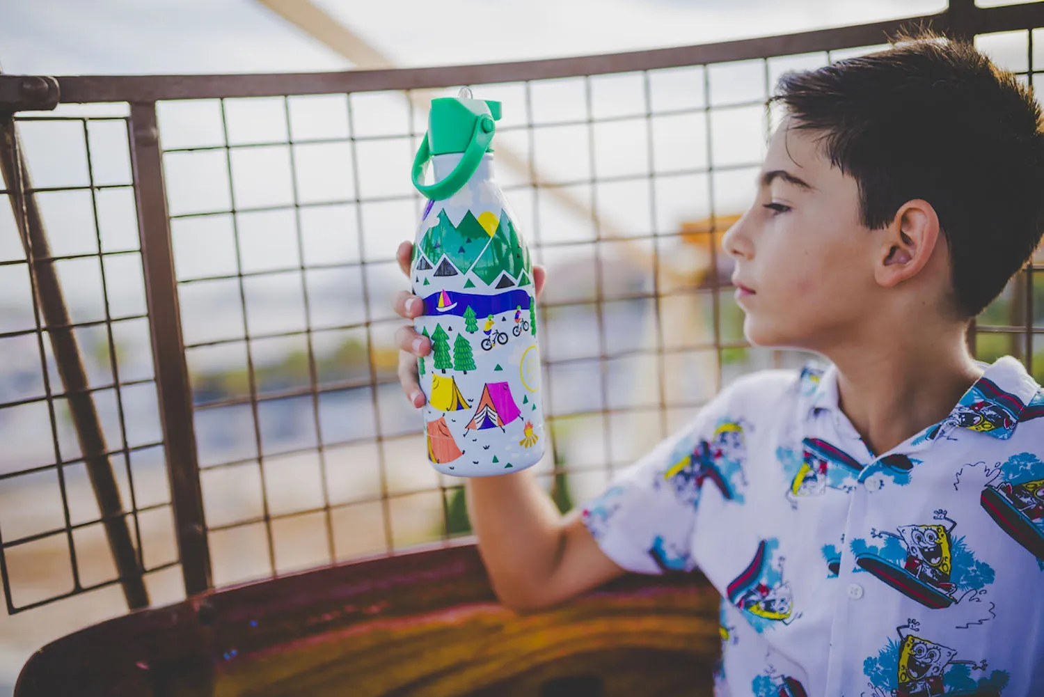 Термос–термобутылка Cool Bottles Kids Outdoor Adventure 500 мл