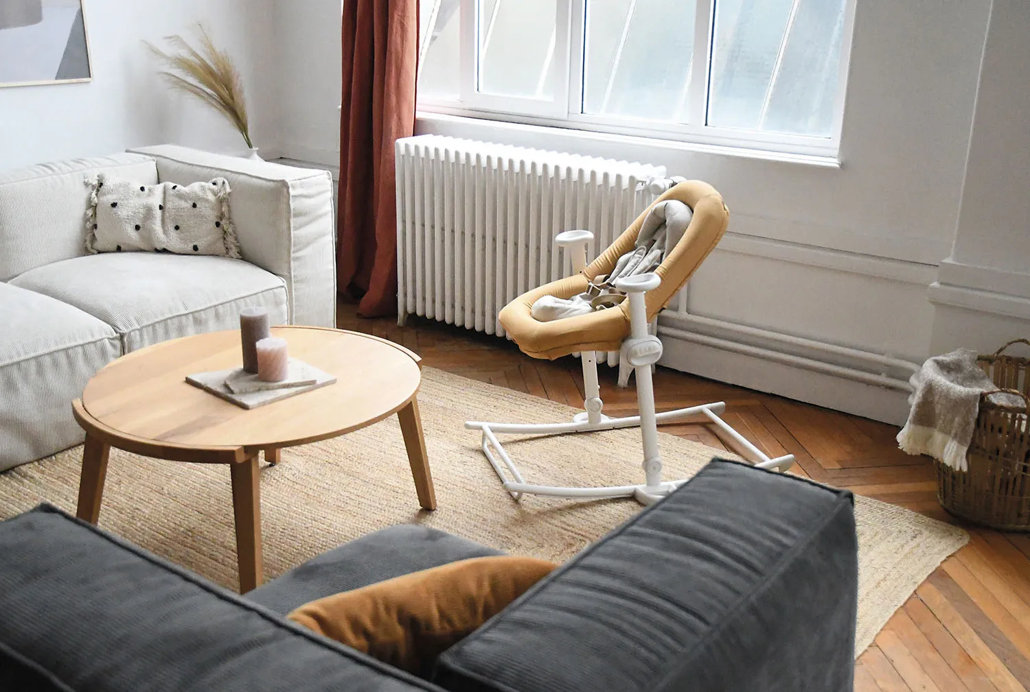 Шезлонг Beaba UP & DOWN LICHEN / TRANSAT UP & DOWN