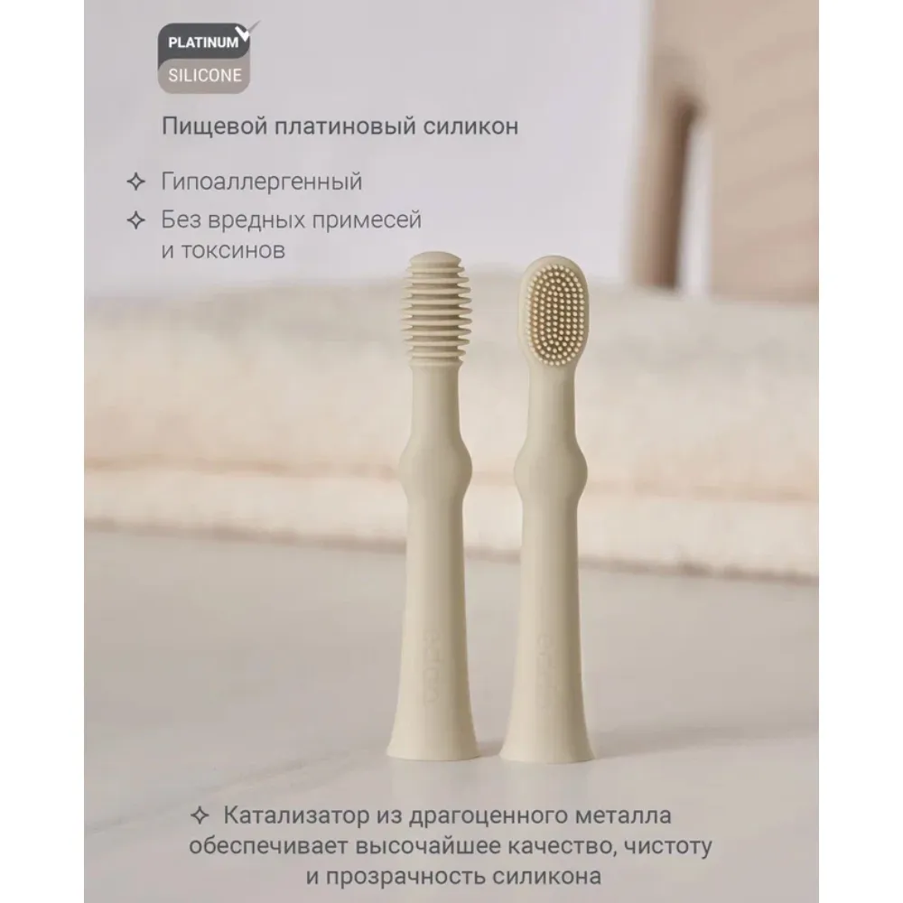 Набор зубных щёток-массажеров edda 2 шт.