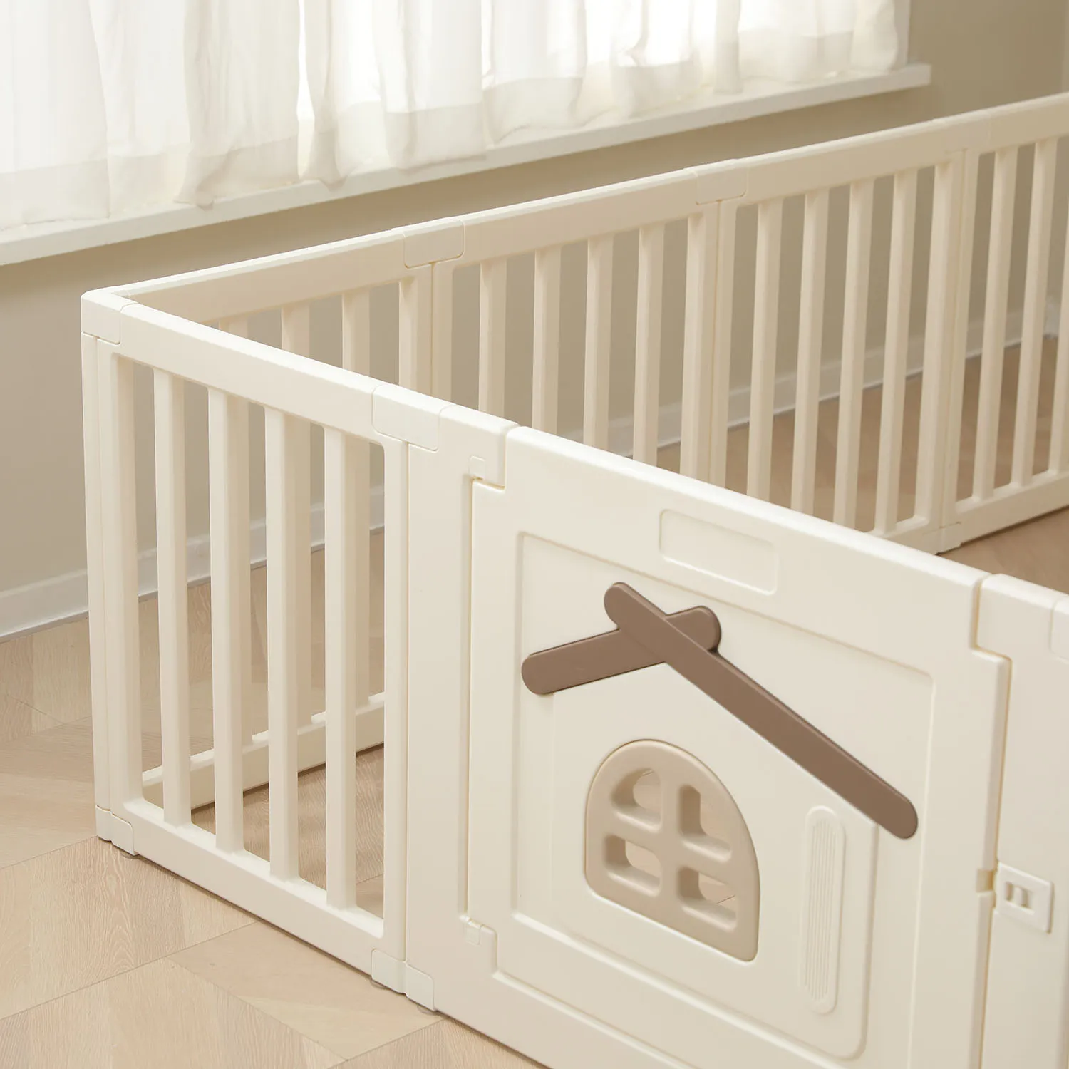 Манеж большой детский игровой UNIX Kids Classic Tree House 150x180