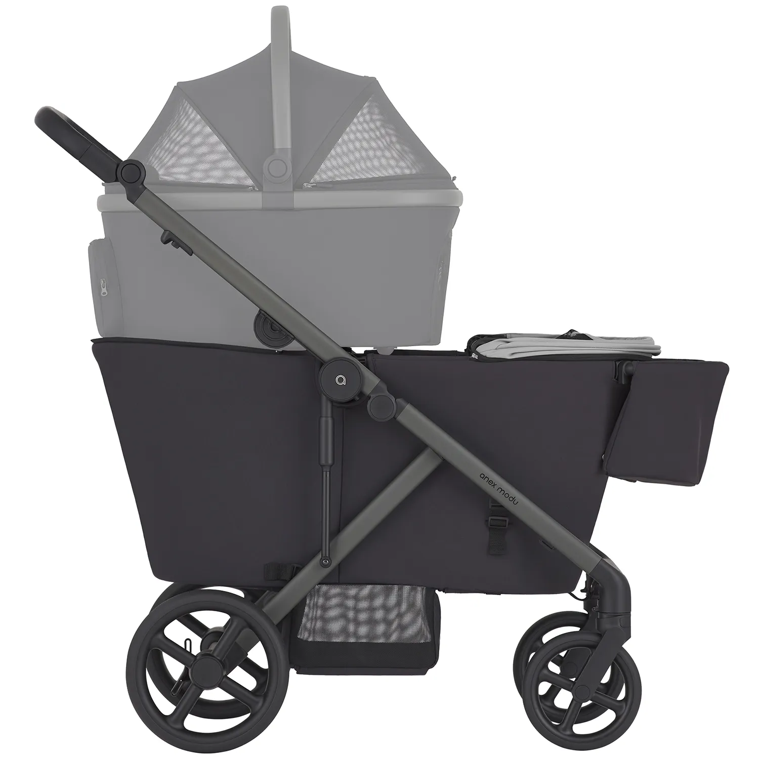 Коляска-вагончик прогулочная Wagon для двойни Anex Modu