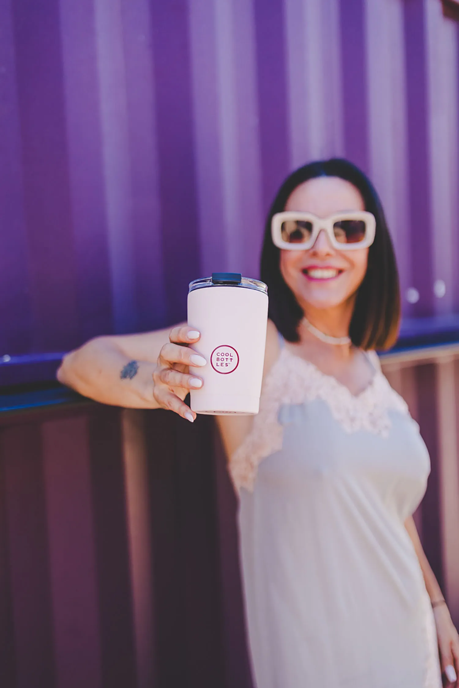 Термокружка Cool Bottles Tumbler Pastel Pink 330 мл CBT33PAP