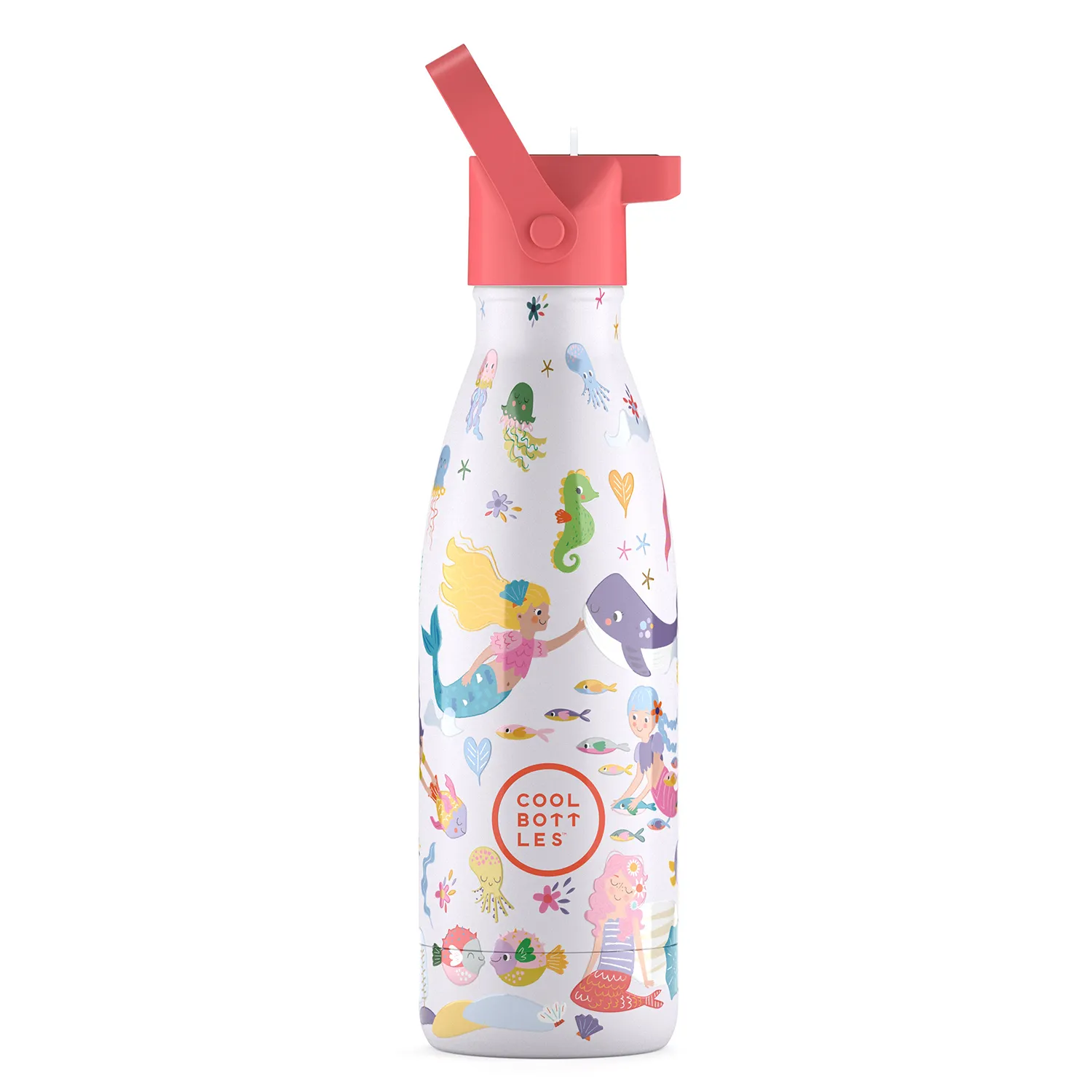Термос–термобутылка Cool Bottles Kids серия Playland Sweet Mermaids 350 мл