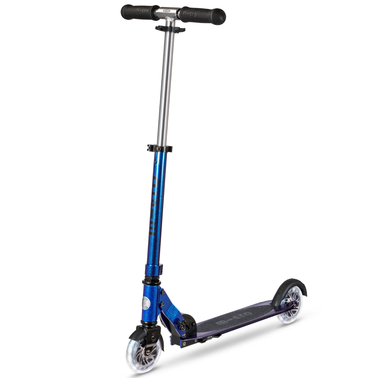 Самокат Micro Sprite светодиод LED со светящимися колёсами