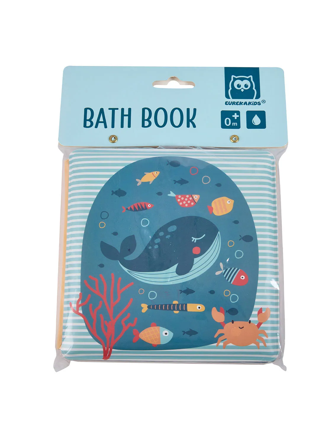 Игрушка для купания Eurekakids "Водный мир" Книжка для ванны