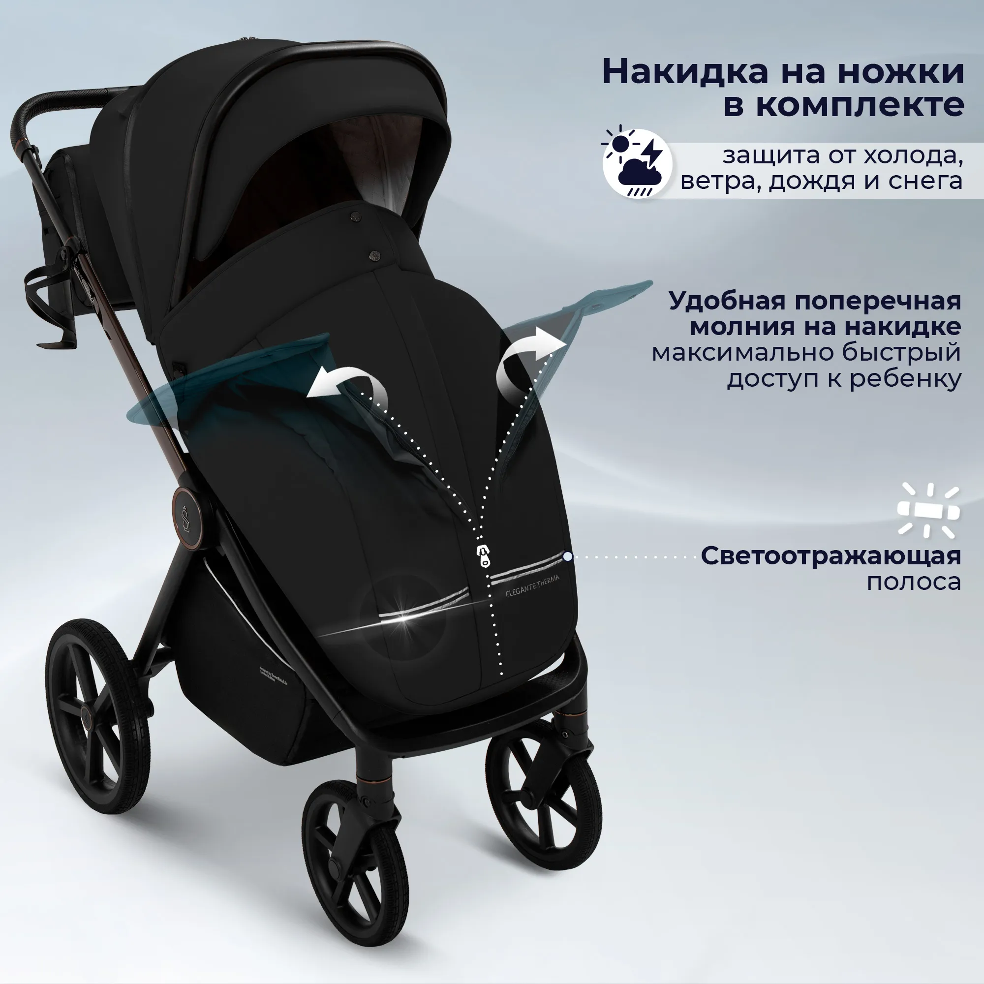 Коляска 2 в 1 SBL / Sweet Baby Elegante Therma