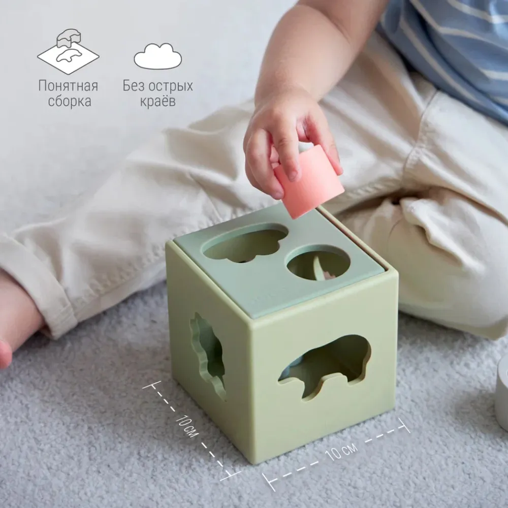 Игрушка-сортер edda Зверята STP-01002