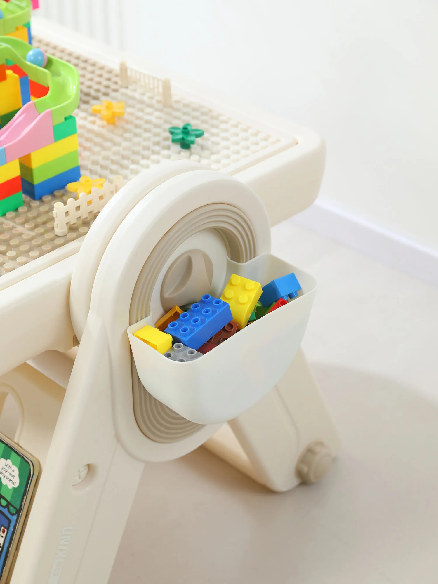 Стол со стульчиком 4 в 1 детский развивающий UNIX Kids Lego