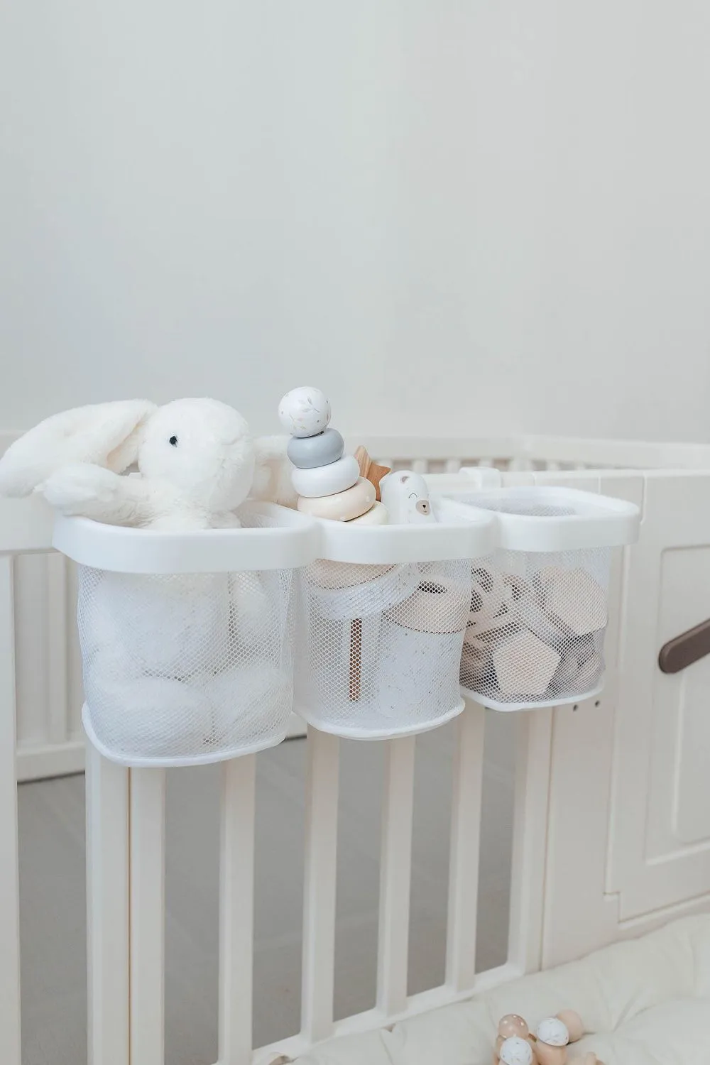 Органайзер для хранения подвесной UNIX Kids White с тремя отделениями универсальный PPBH3W