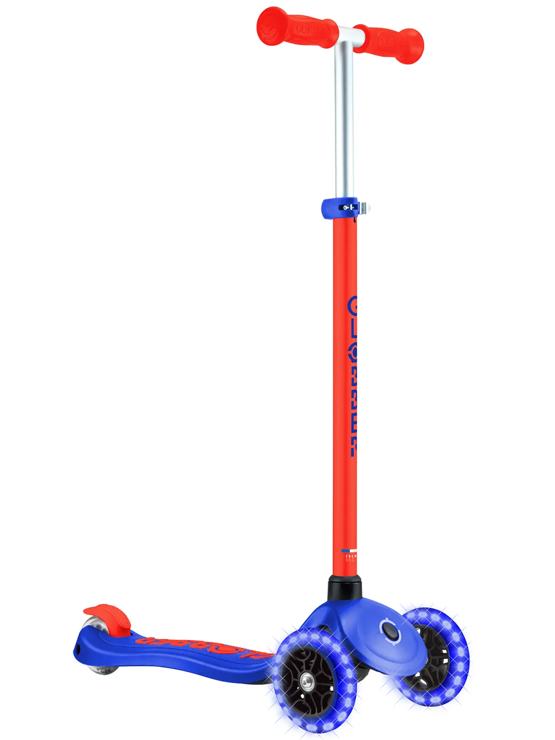 Самокат Globber Primo Plus Lights Neon