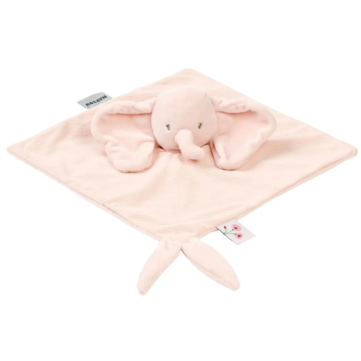 Игрушка мягкая Nattou Doudou FANFAN Слонёнок вельвет pink 759113