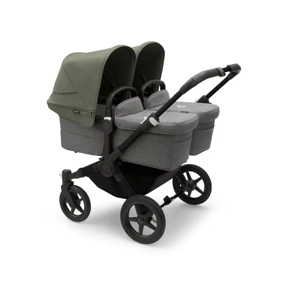 Коляска 2 в 1 Bugaboo Donkey5 Twin шасси Black