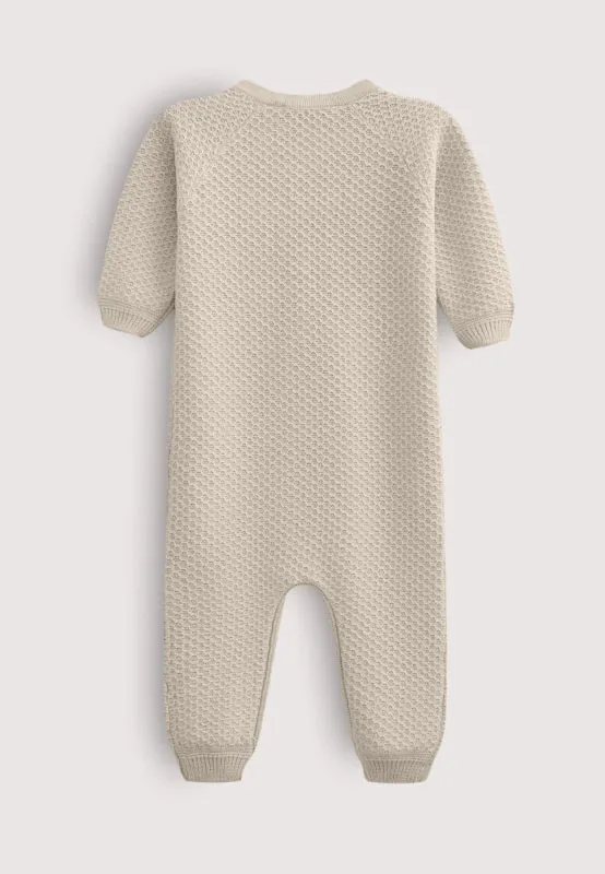 Комбинезон детский LoomKnits Топленое молоко хлопок