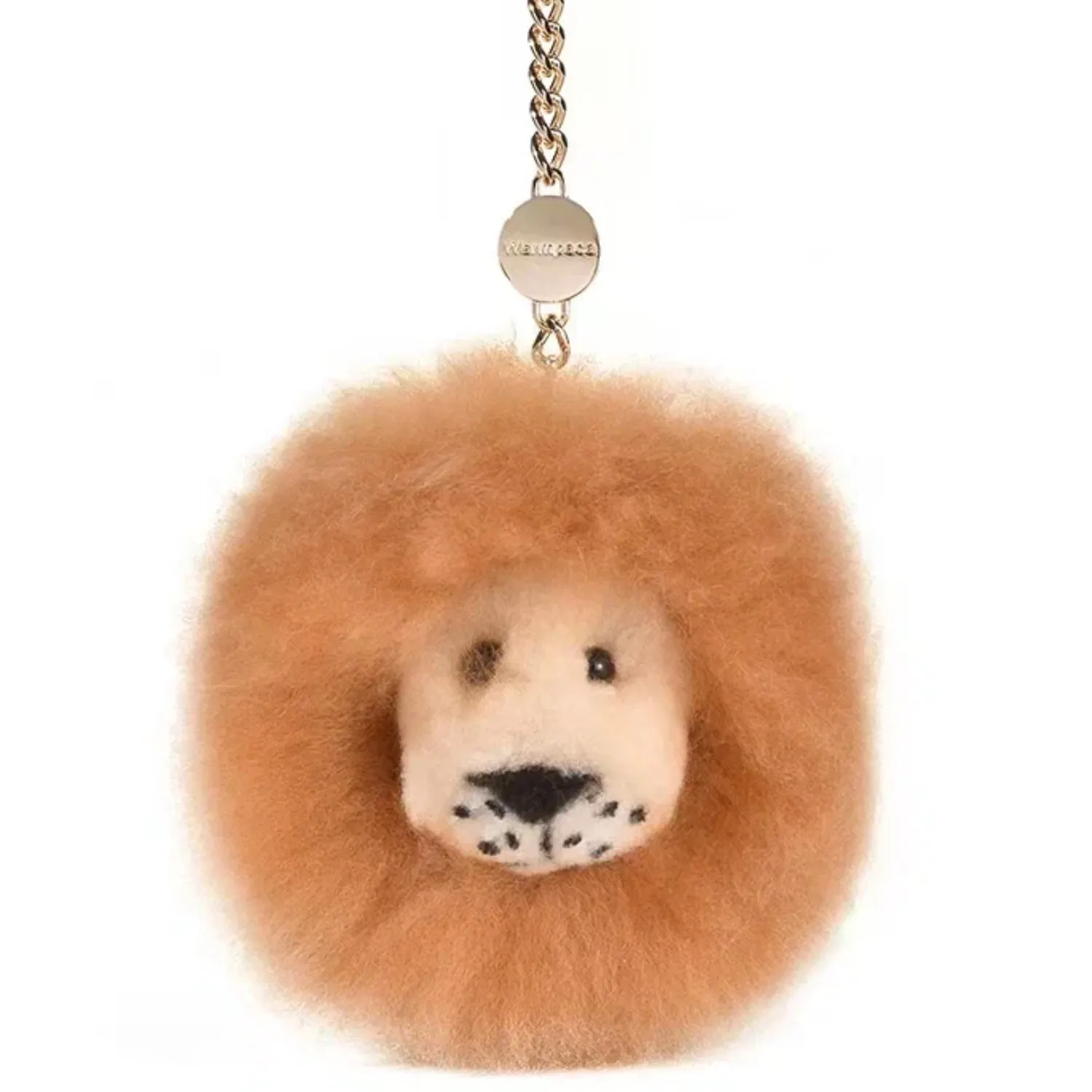 Подвеска-помпон ЛеРаРу Лев 11 см