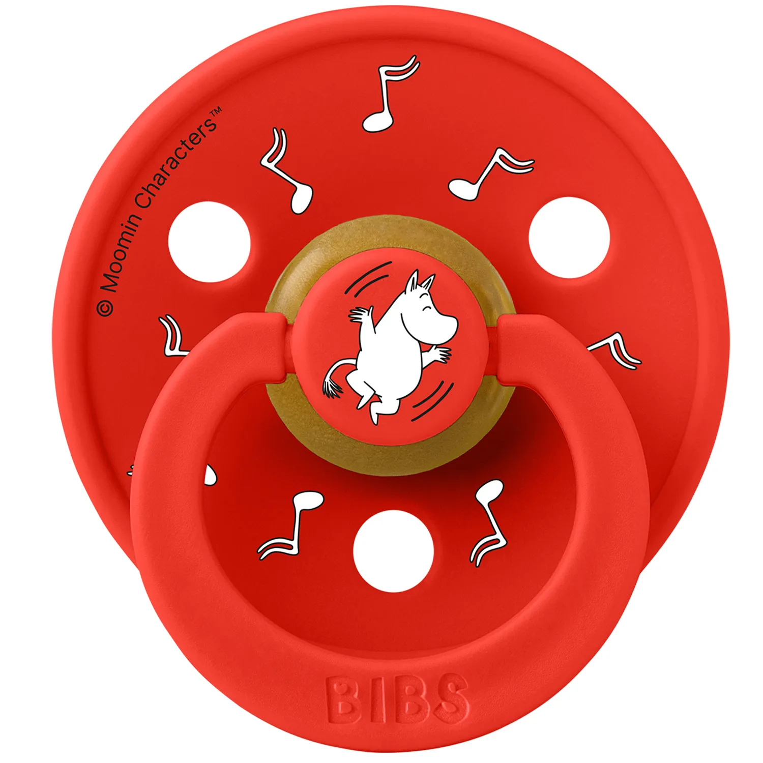 Пустышка латексная BIBS x Moomin Colour, 6+ месяцев