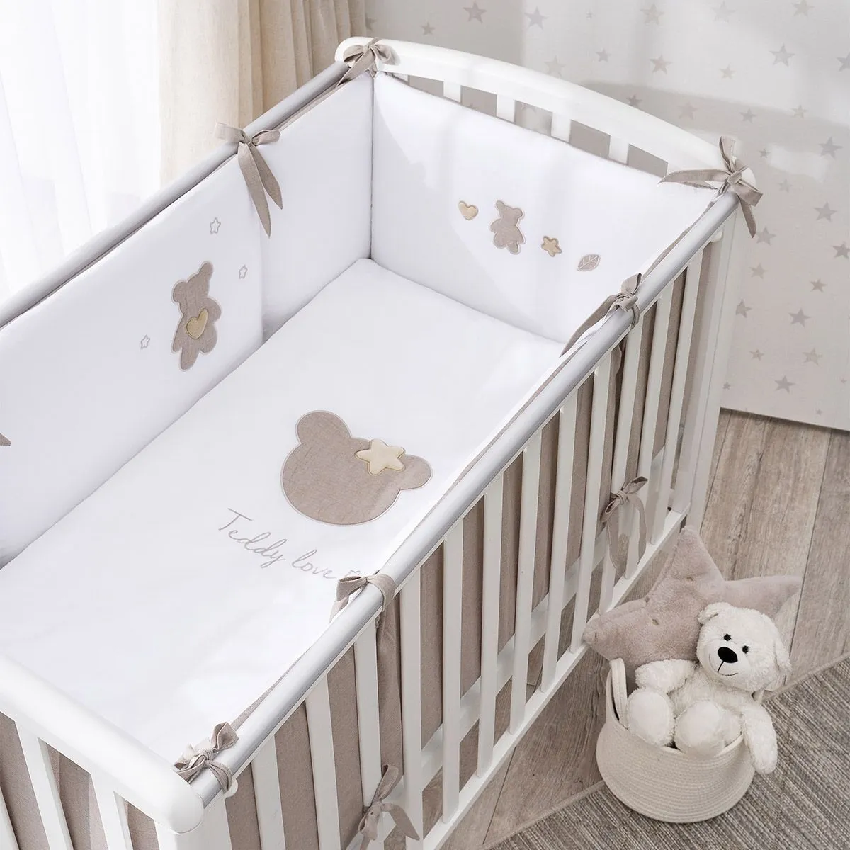 Постельное белье Perina Teddy Love 120х60 см 6 предметов