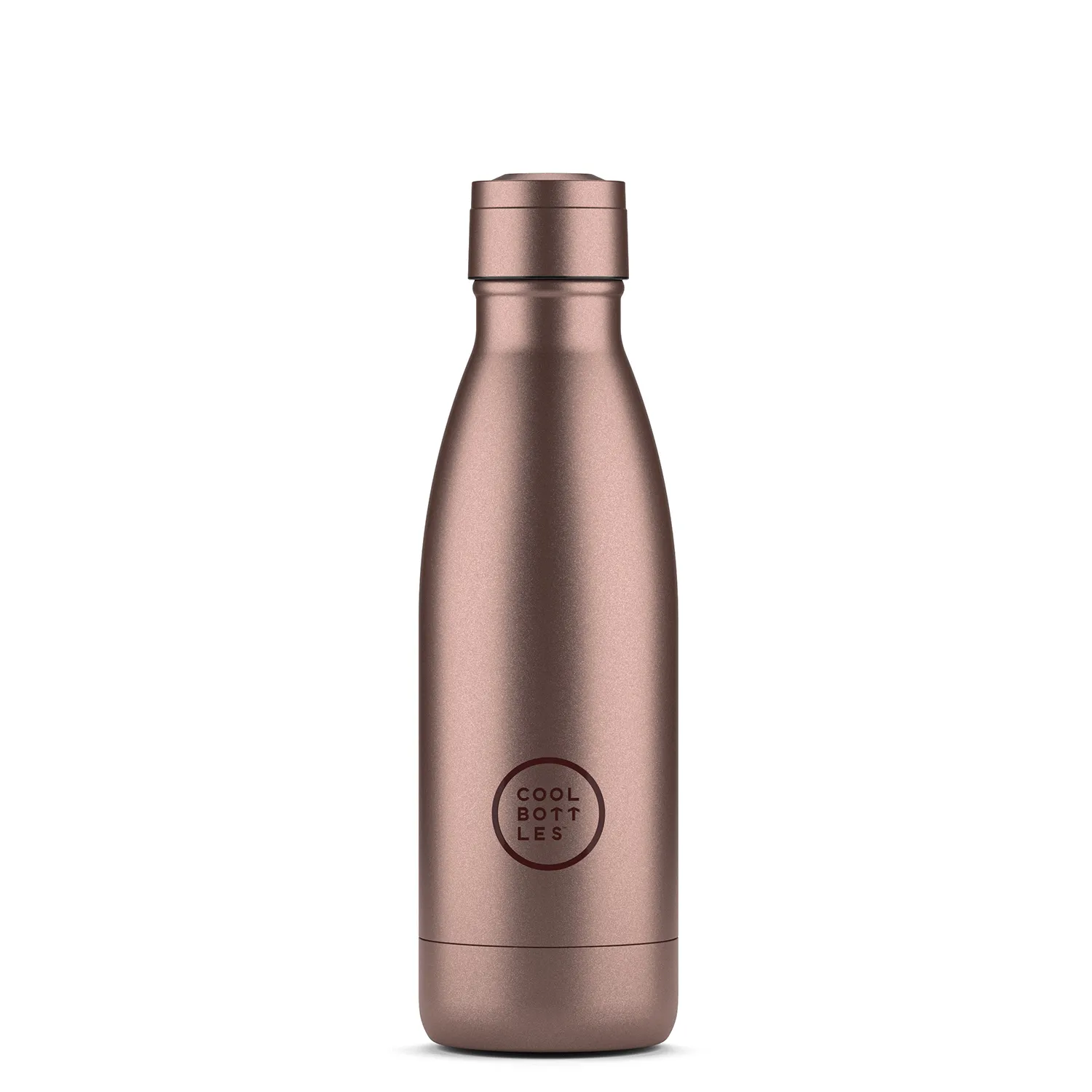 Термос-термобутылка Cool Bottles Metallic Rose 350 мл CB350MER