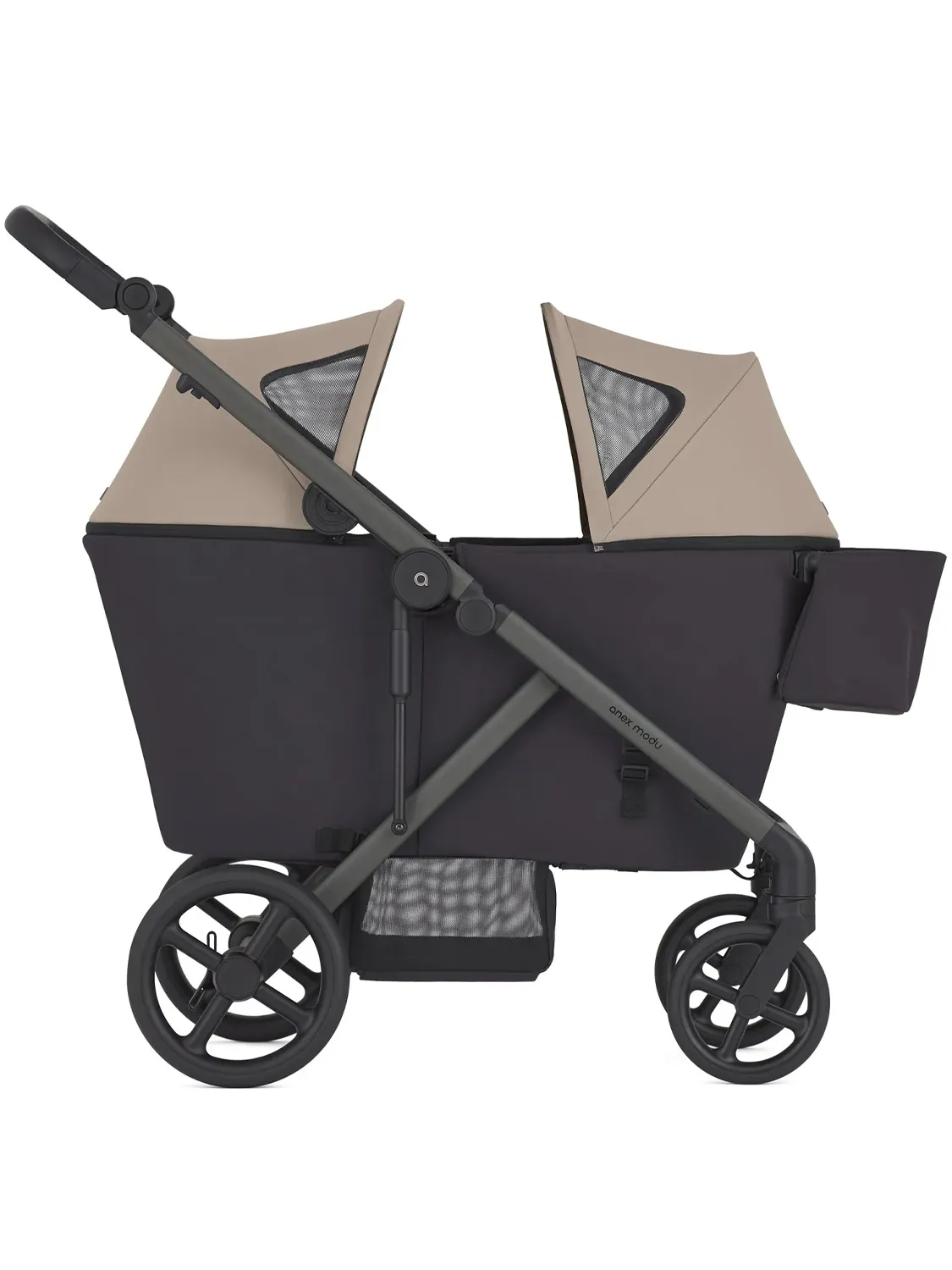 Коляска-вагончик прогулочная Wagon для двойни Anex Modu