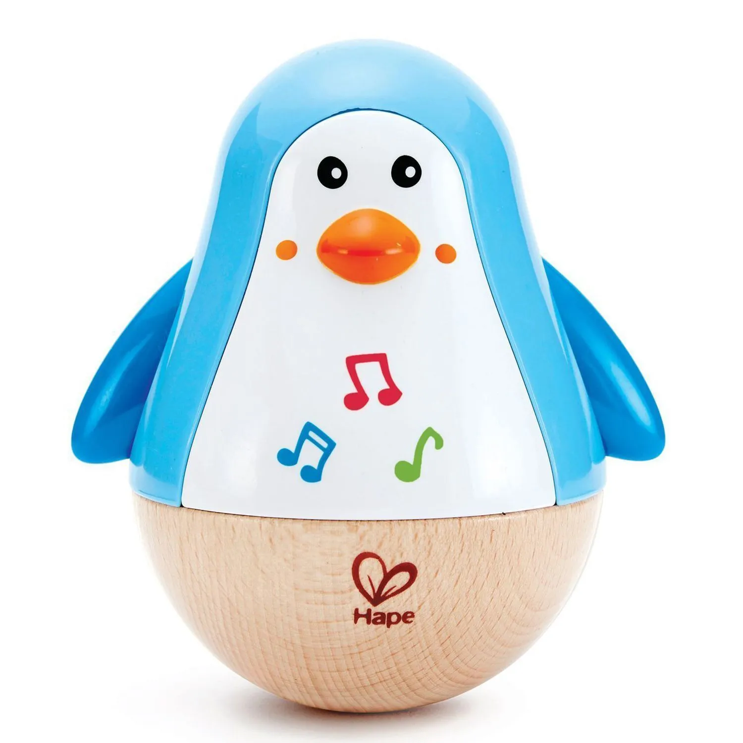 Музыкальная игрушка-неваляшка Hape «Пингвин»