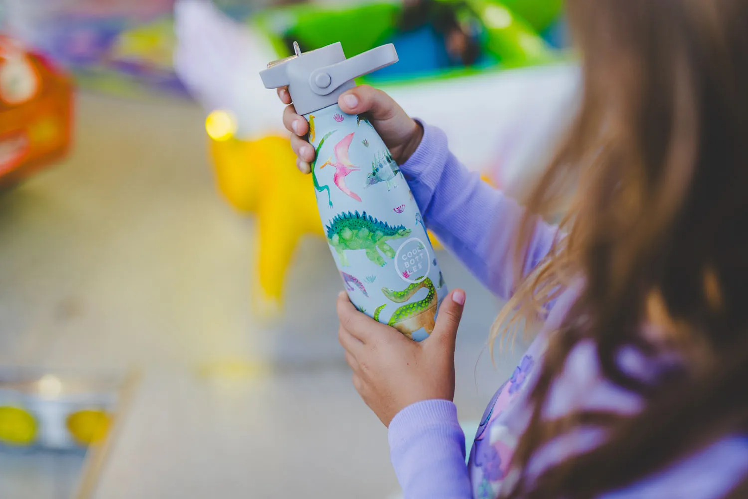 Термос–термобутылка Cool Bottles Kids серия Pals Dinos Planet 260 мл