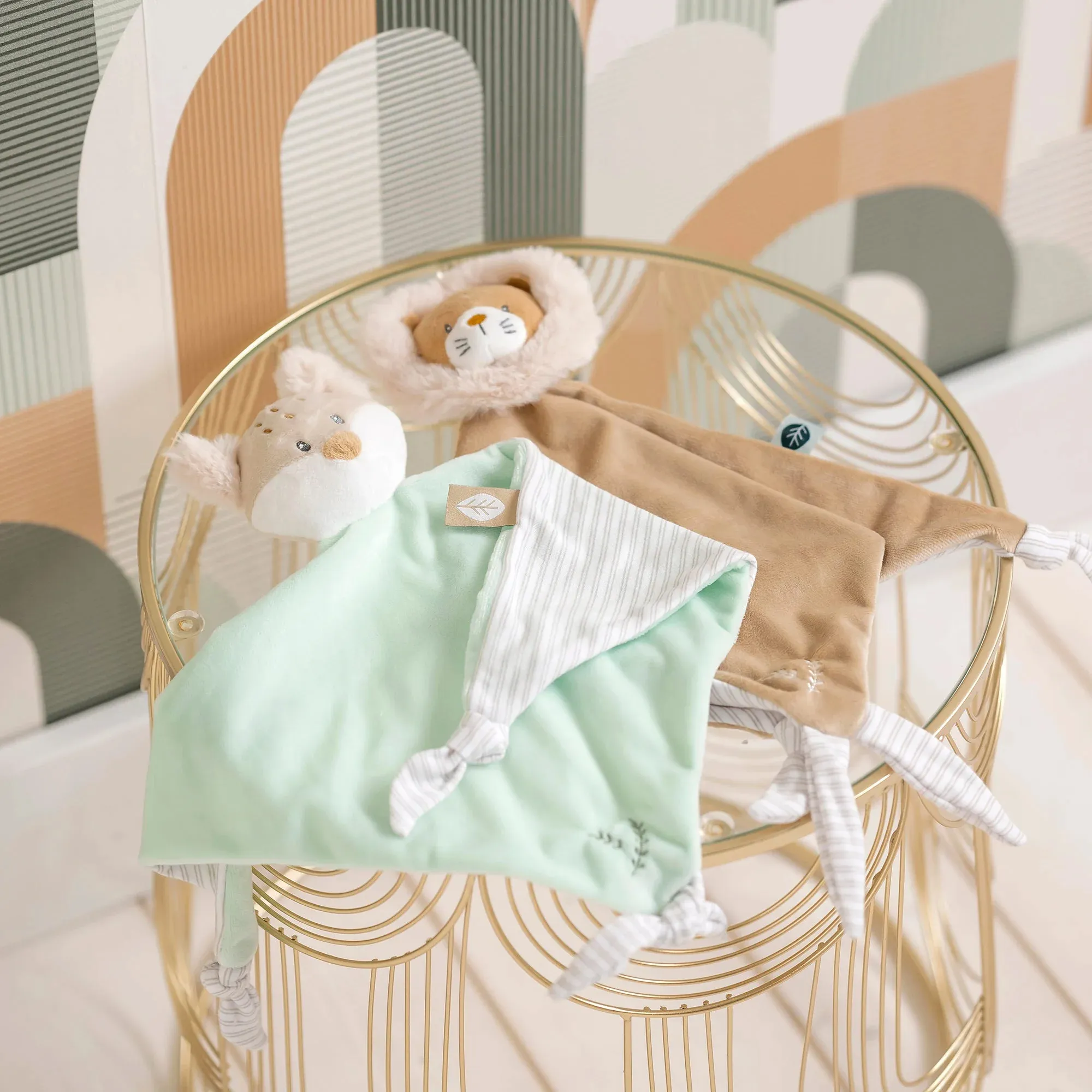 Игрушка мягкая Nattou Doudou большая FLO, ERNEST & OLI Лев 682107