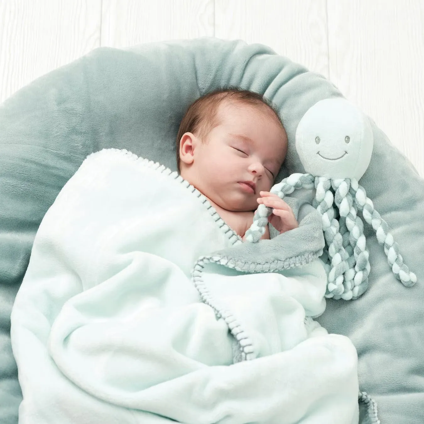 Игрушка мягкая Nattou Musical Soft toy Lapidou Octopus музыкальная
