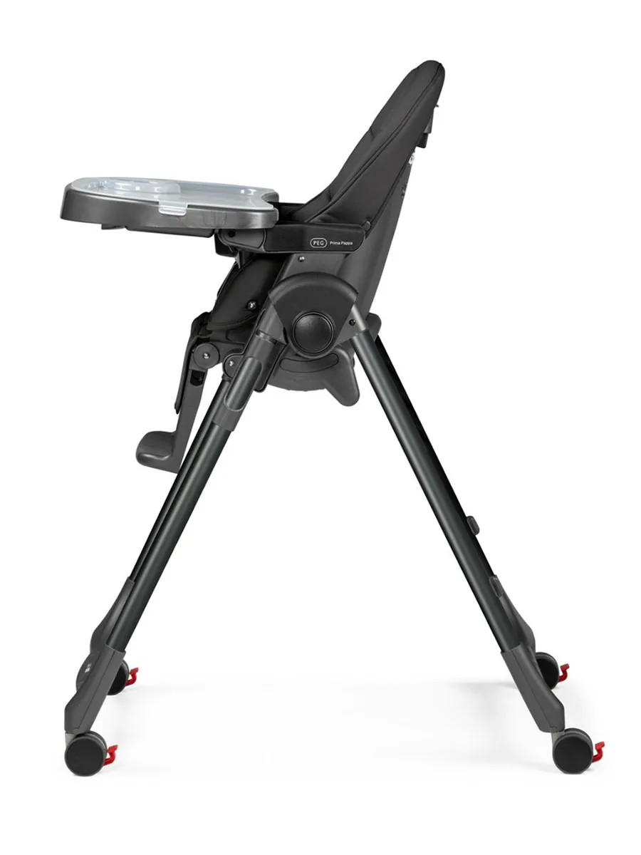 Стул для кормления Peg-Perego Prima Pappa Follow Me Черный (True Black). Изображение 3