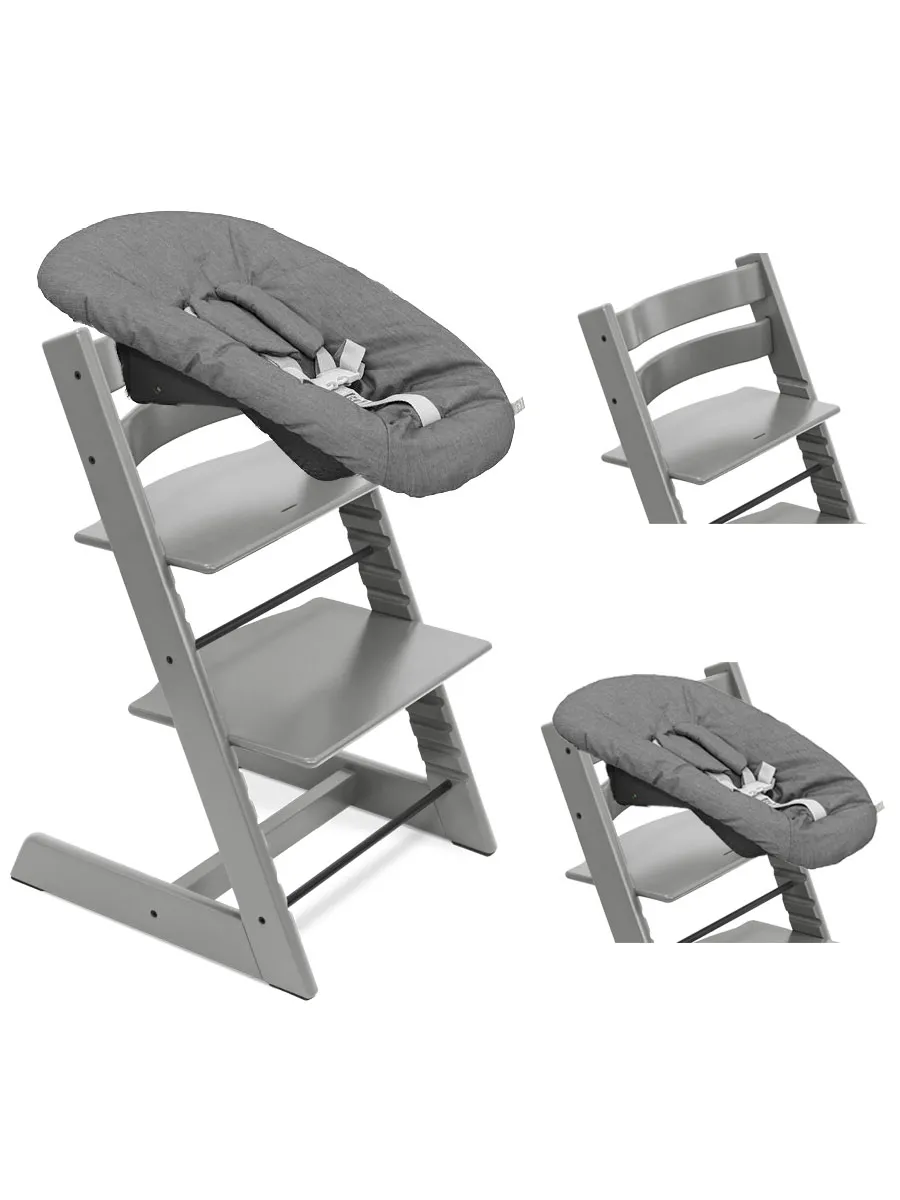 Стульчик растущий для новорожденных Stokke Tripp Trapp бук с сиденьем Newborn