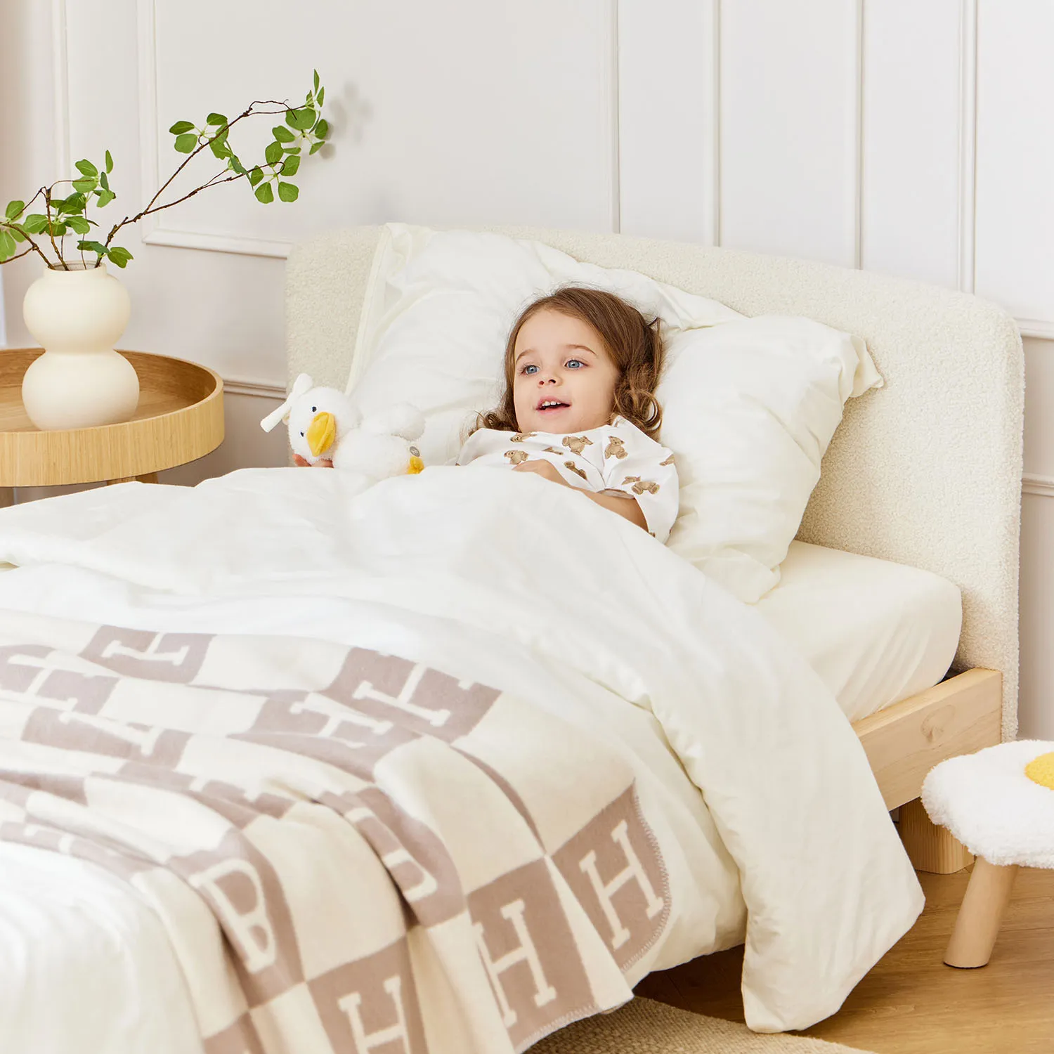 Комплект Happy Baby: Кровать SOMNA 180х90 см 95045 + Матрас 95043