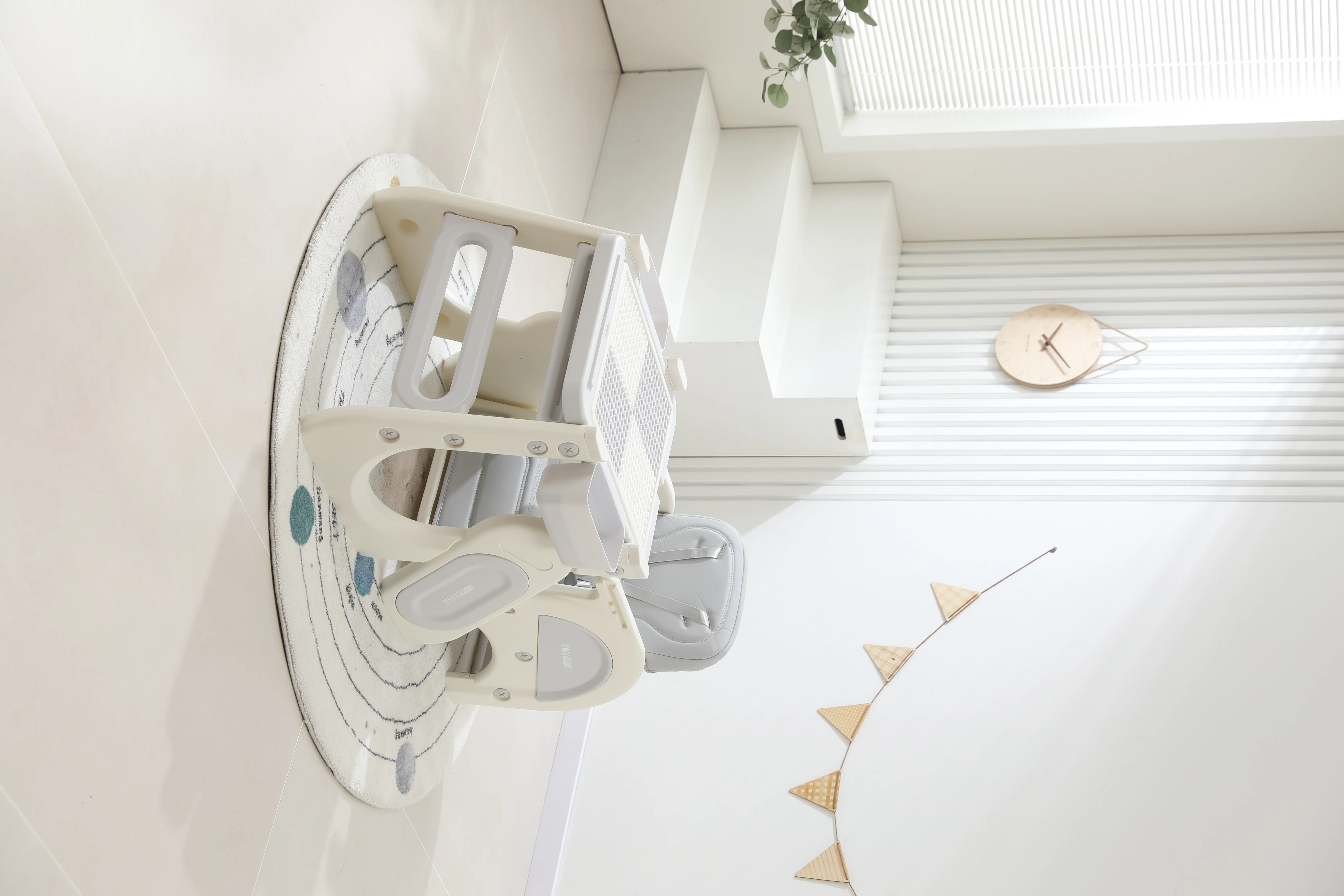 Стул для кормления Трансформер UNIX Kids Cloud (3 in 1) Grey PHCCLOUD3IN1GY