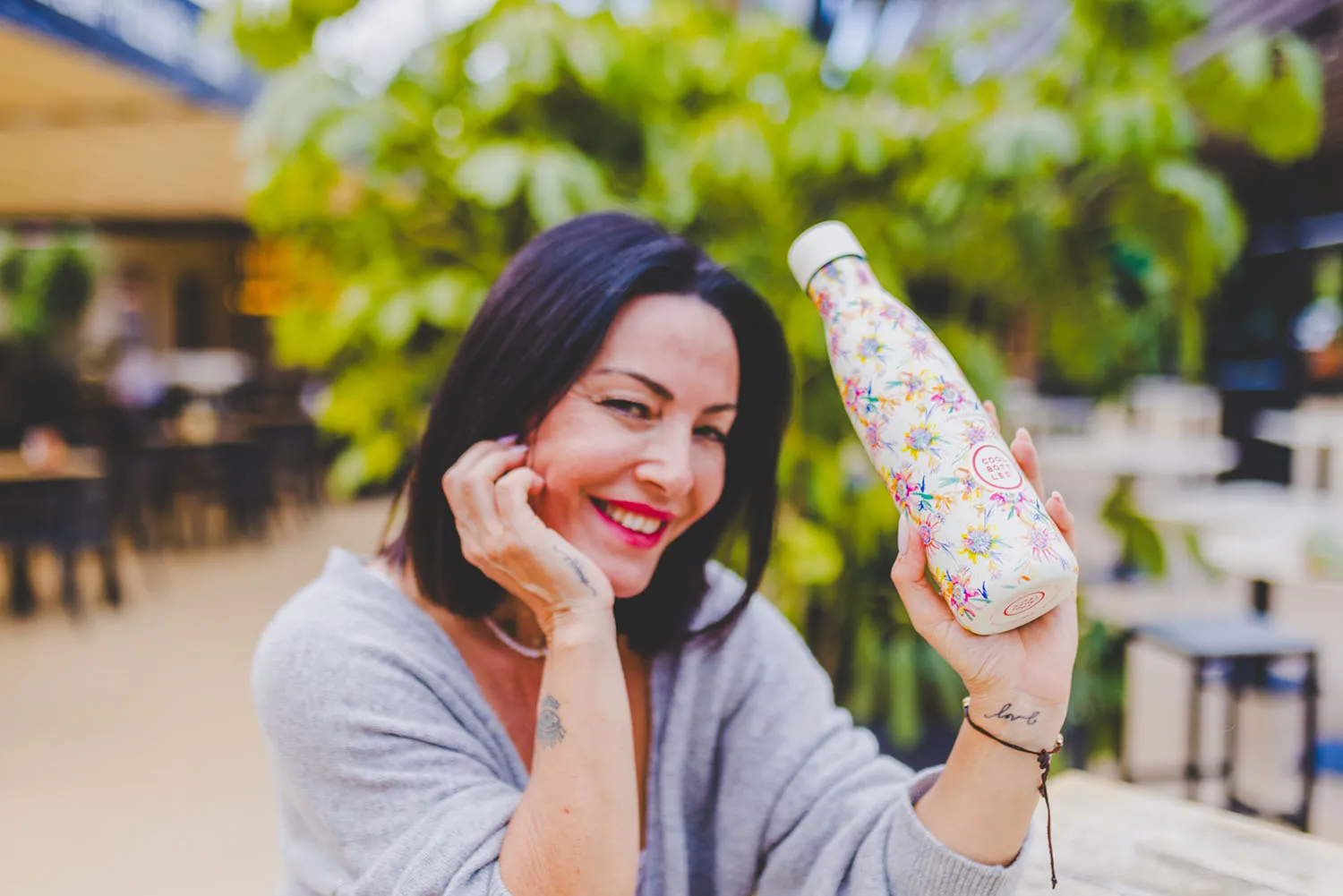 Термос-термобутылка Cool Bottles Lara Costrafreda Secret Blossoms 500 мл