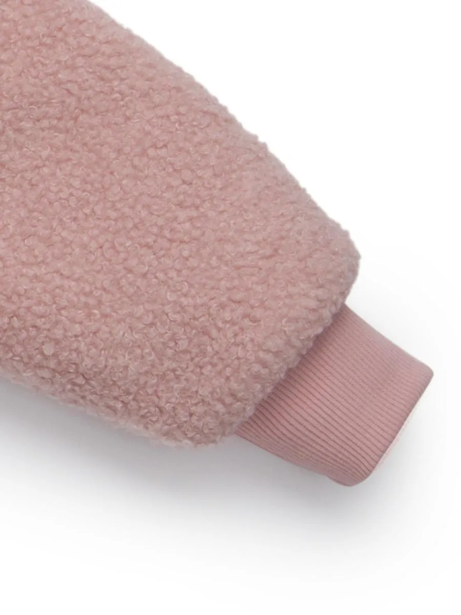 Комбинезон детский утепленный Mansita Teddy цвет розовый