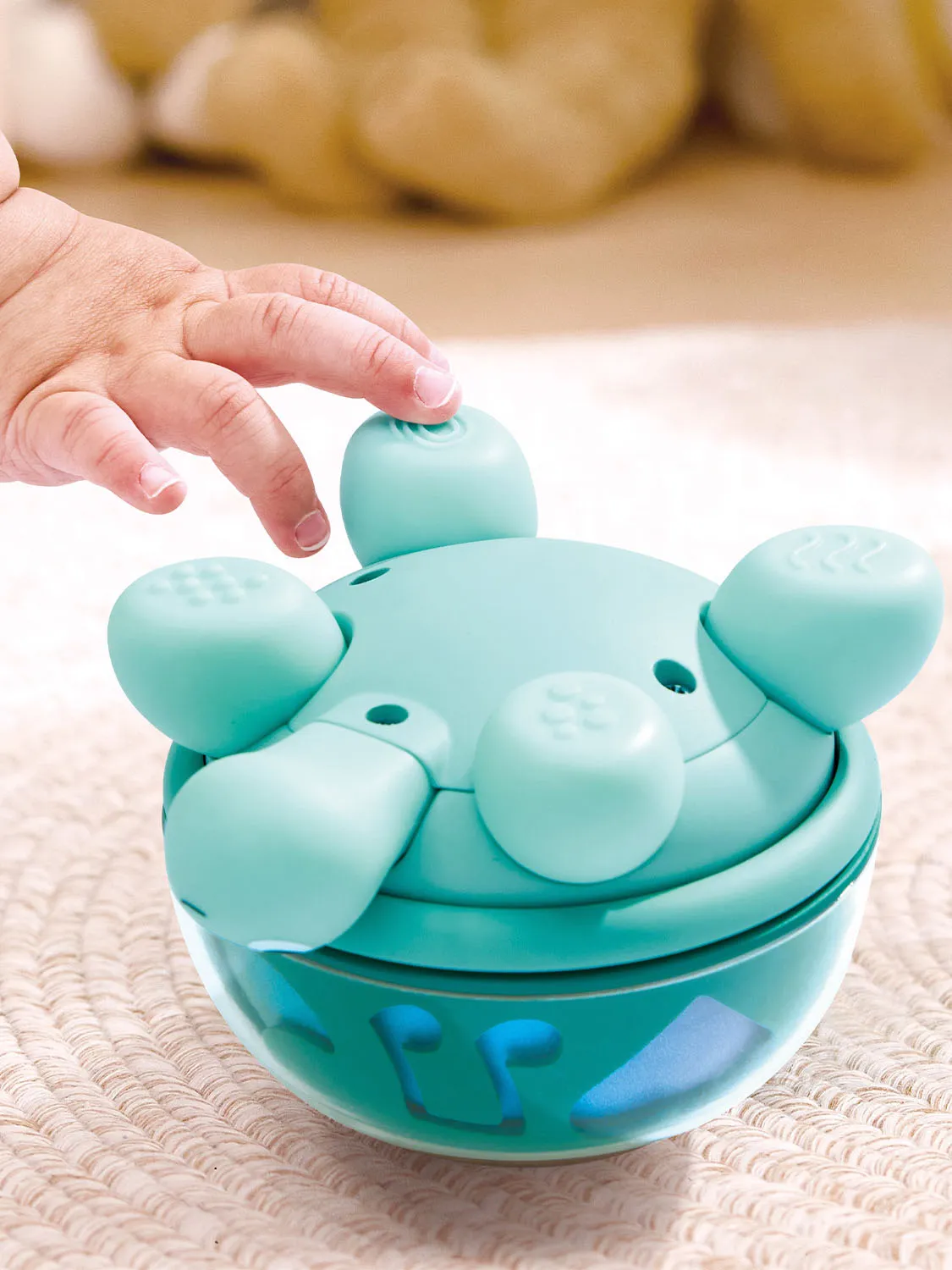 Игрушка развивающая HAPE «Малышам» Музыкальная черепашка E0140_HP