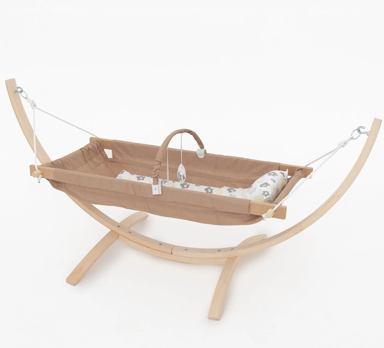 Колыбель Tutti Bambini CoZee Oak and Silver 211205/3596 + Гамак Fiorellino