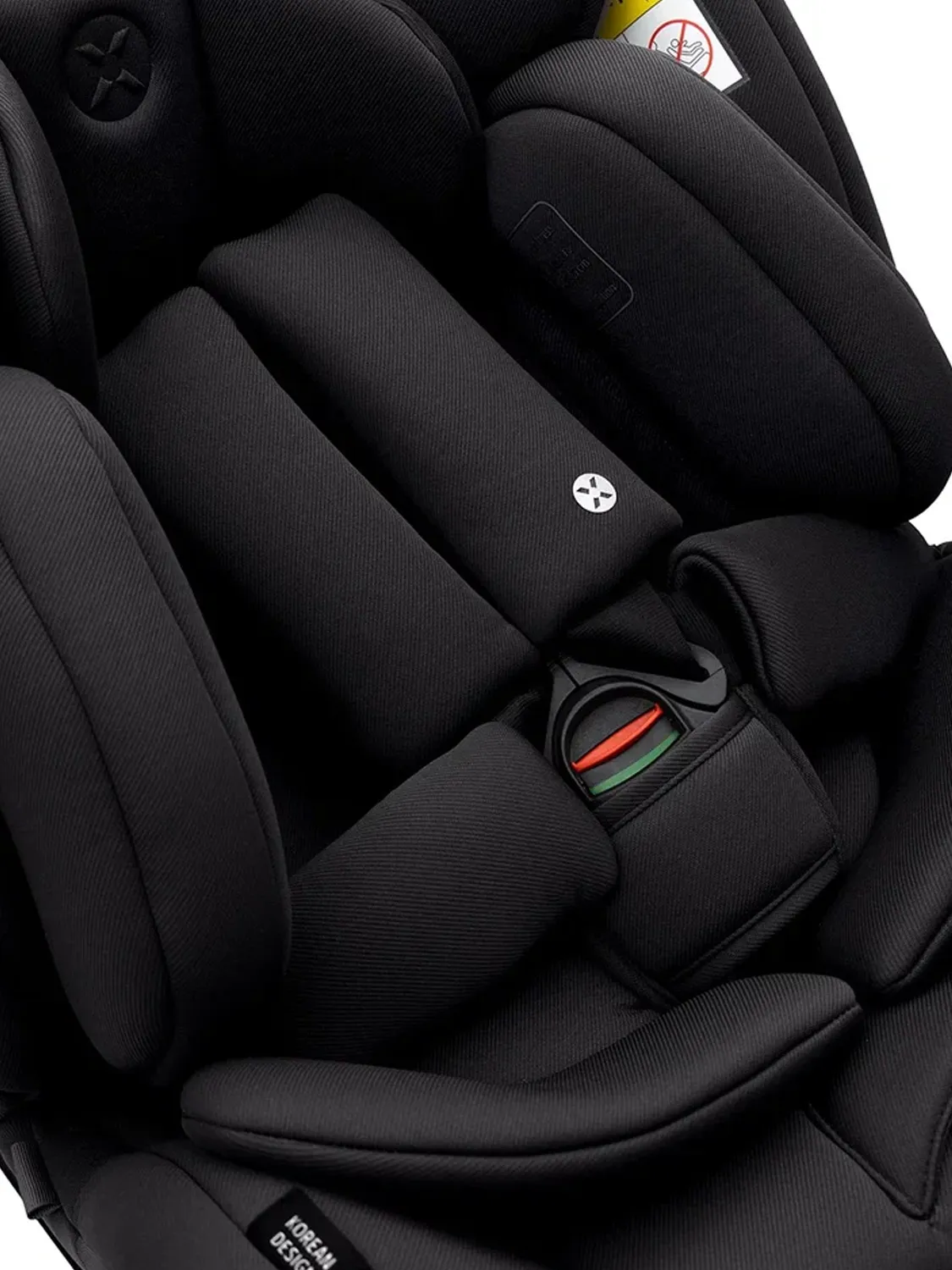 Автокресло 0+/1/2/3 Agex Comfort i-Fix 360 нов, черный (black). Изображение 20