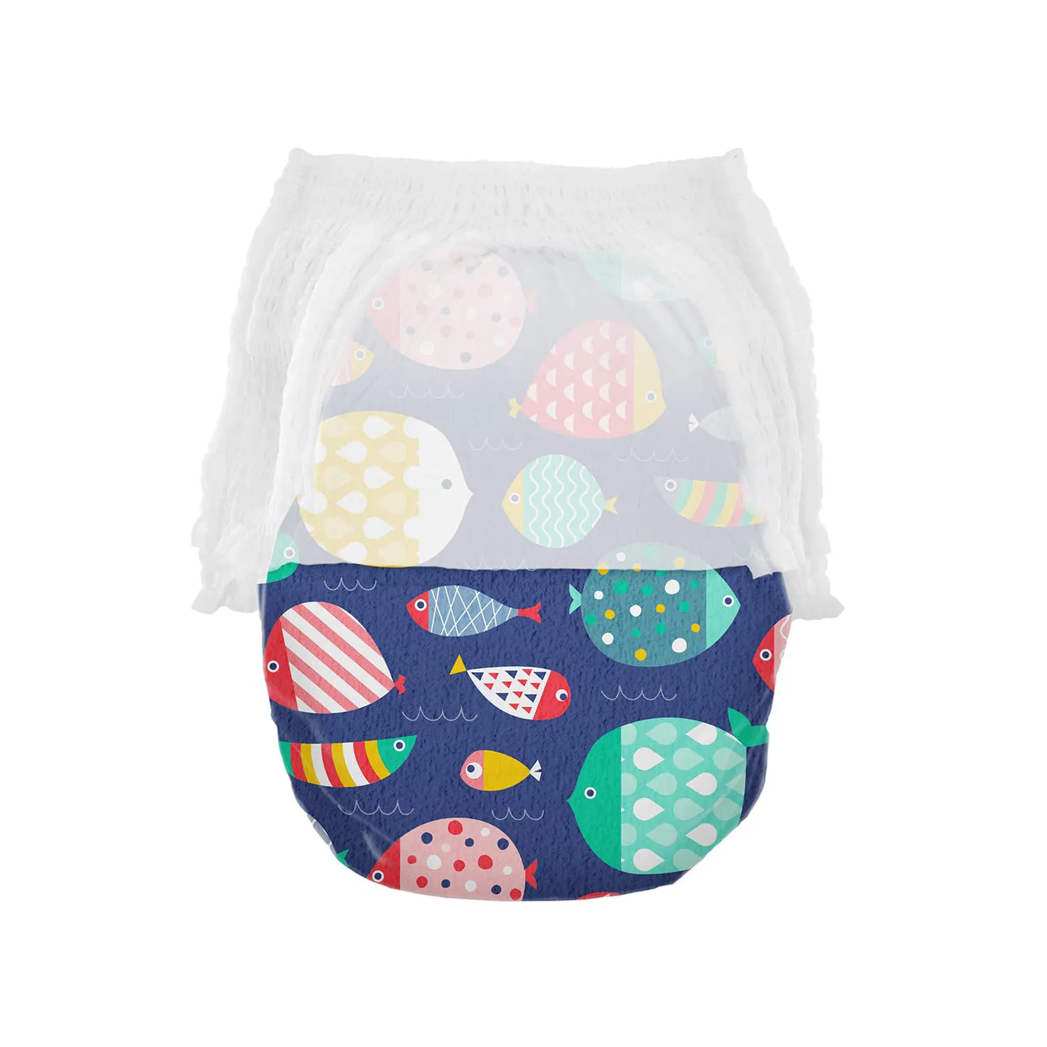 Трусики-подгузники Offspring Рыбки L 9-14 кг 36 шт OF02LF