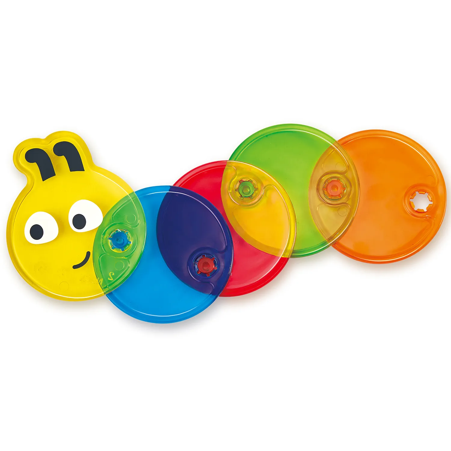 Игрушка Hape развивающая "Гусеница" разноцветная E1004_HP