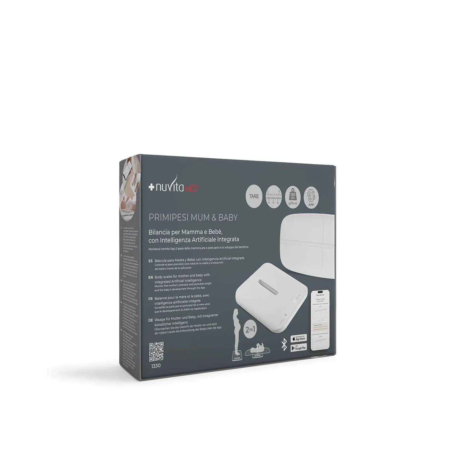 Весы электронные Nuvita 1330 PRIMIPESI CONNECT NU-IBBS0002