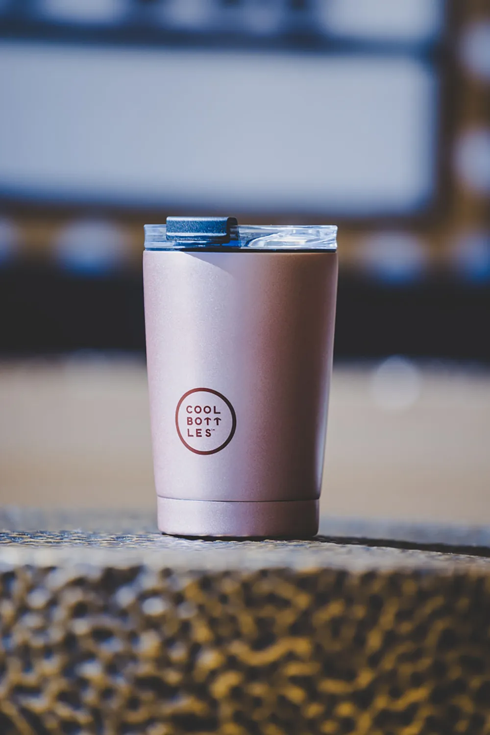 Термокружка Cool Bottles Tumbler Metallic Rose 330 мл CBT33MER