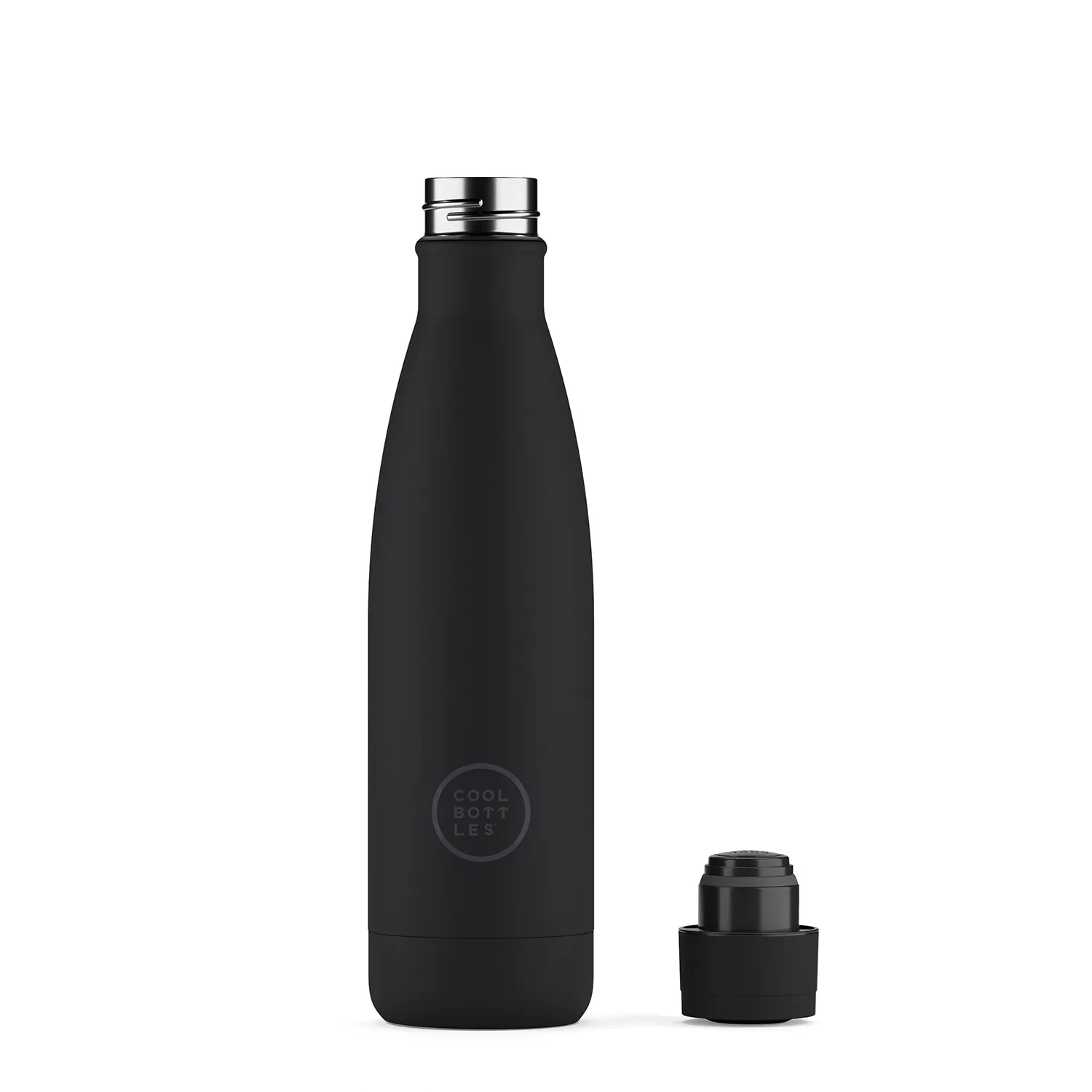 Термос-термобутылка Cool Bottles Mono Black 500 мл CB500MOB