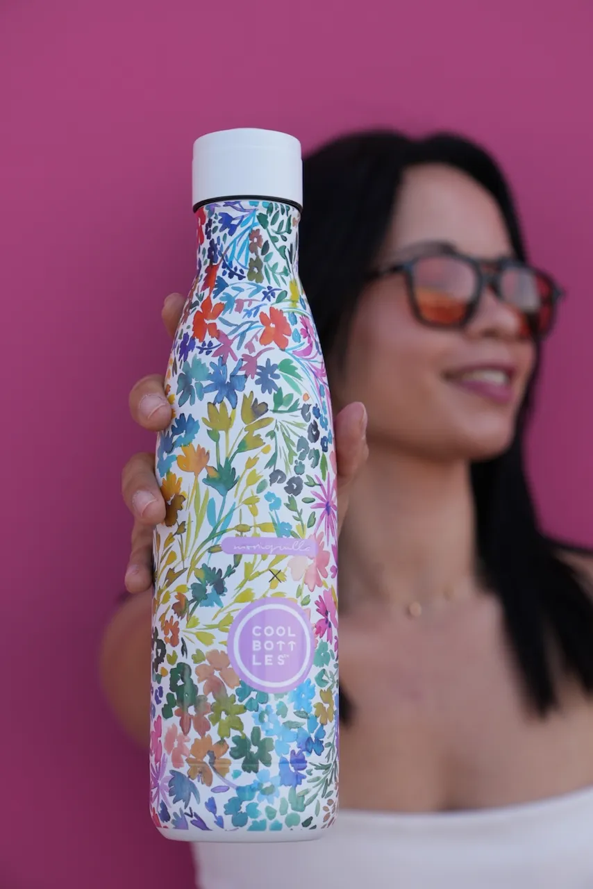 Термос-термобутылка Cool Bottles Moniquilla Ever Bloom 500мл CBB50EBL. Изображение 8
