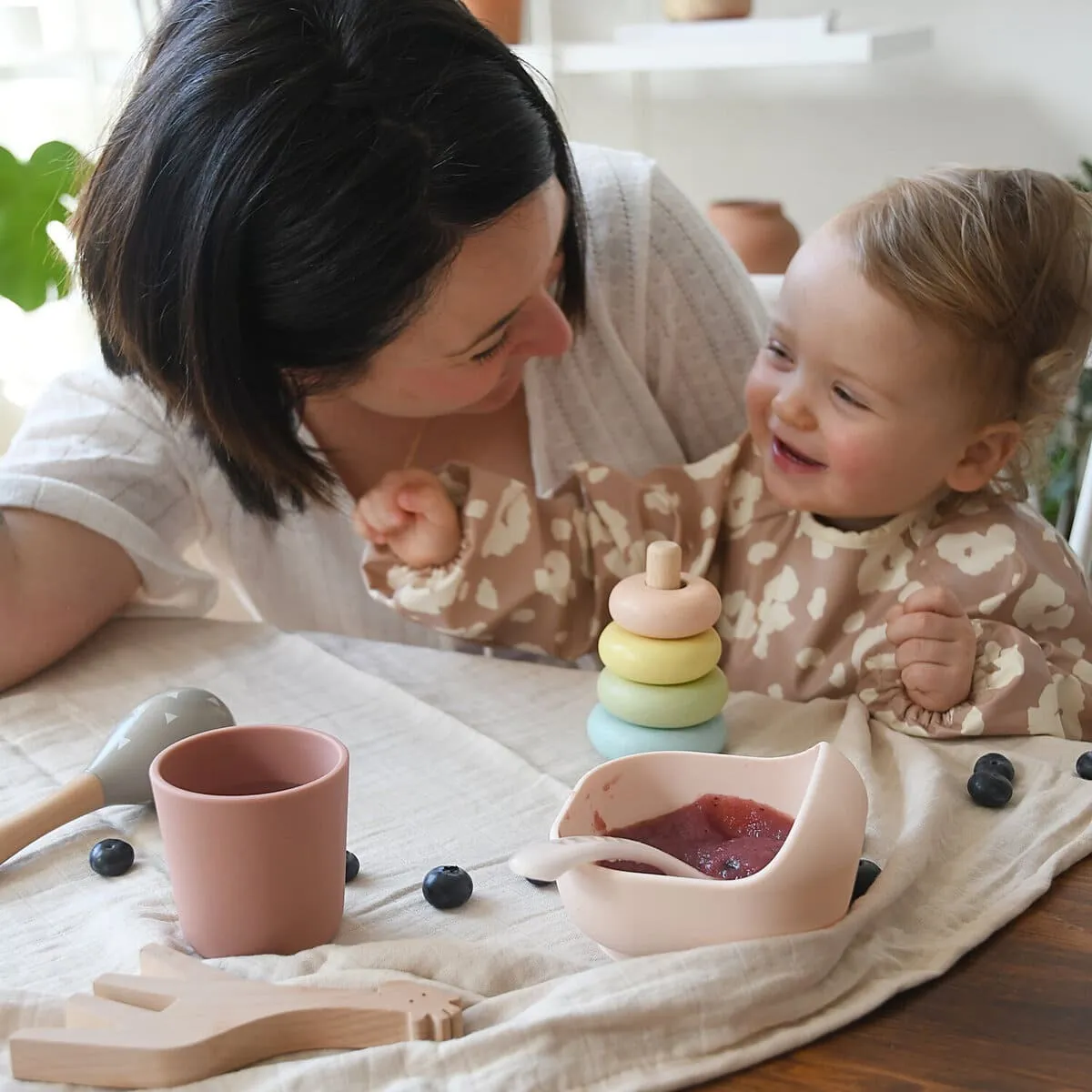 Набор Beaba эргономический 6 ложек и 4 вилки 913471