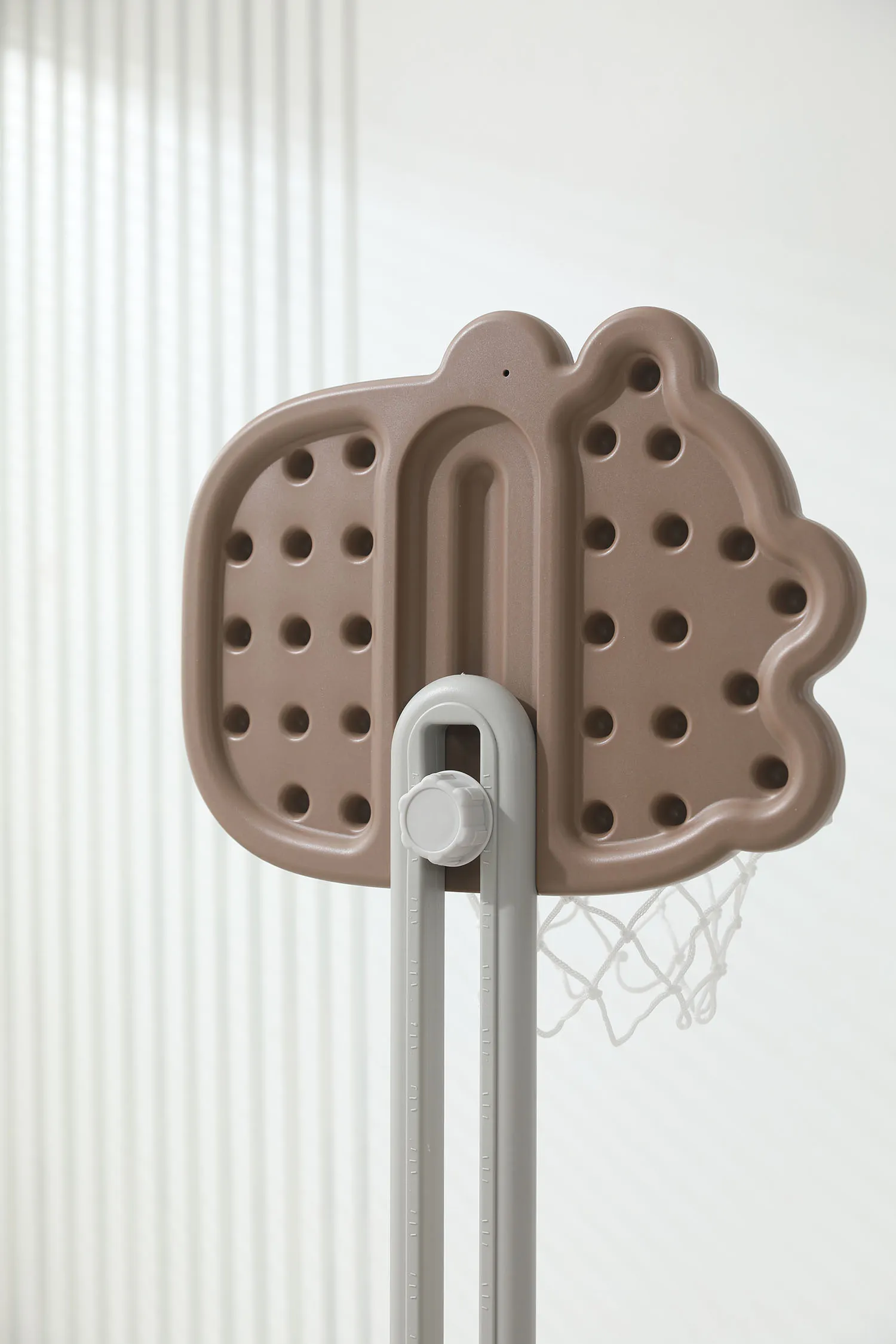 Стойка баскетбольная и хоккейные/футбольные ворота UNIX Kids Dino (3 в 1)