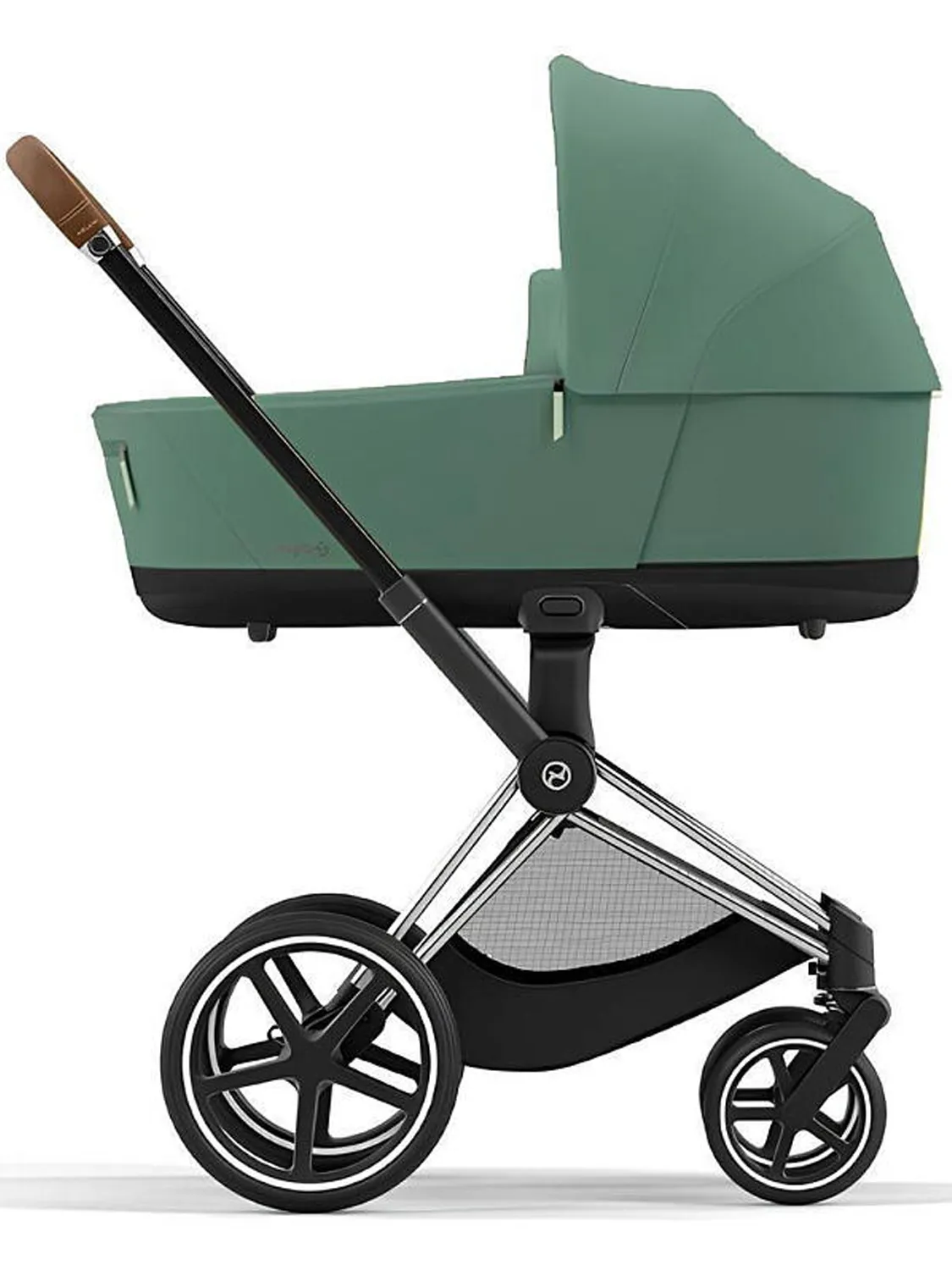 Коляска 2 в 1 Cybex Priam IV шасси Chrome Brown