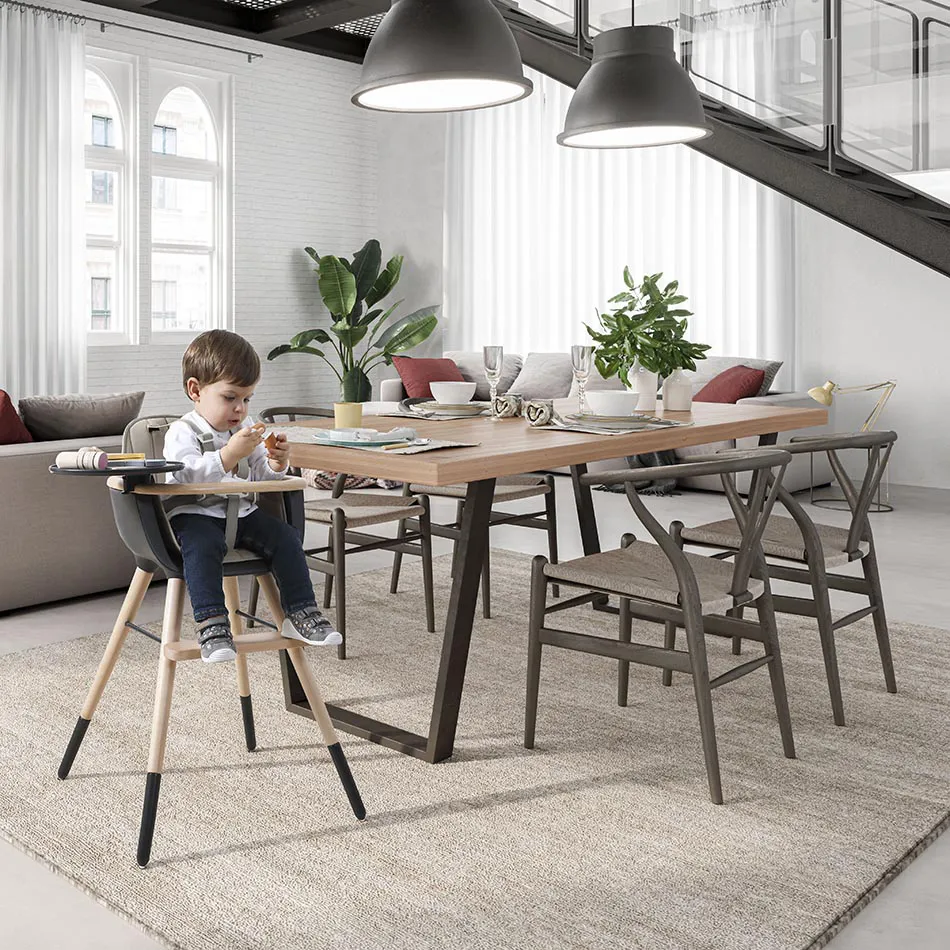 Стульчик для кормления Micuna Ovo Original Timber  + Столешница CP-1821 Витрина