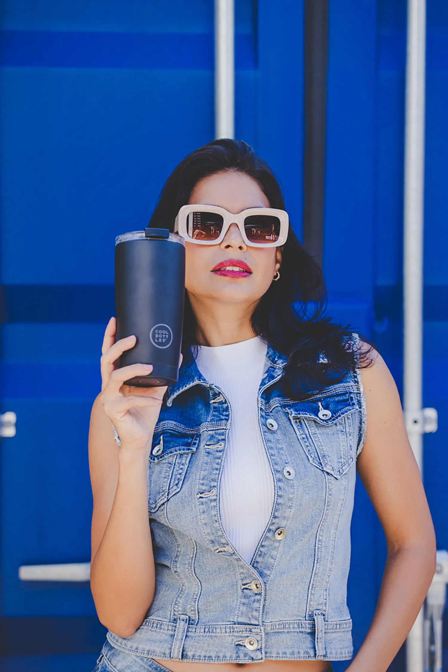 Термокружка Cool Bottles Tumbler Mono Black 330 мл CBT33MOB